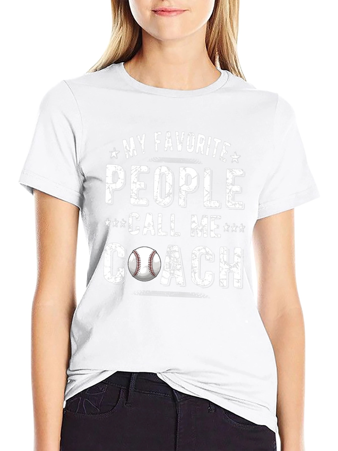 My Favorite People Call Me Coach Baseball T-Shirt