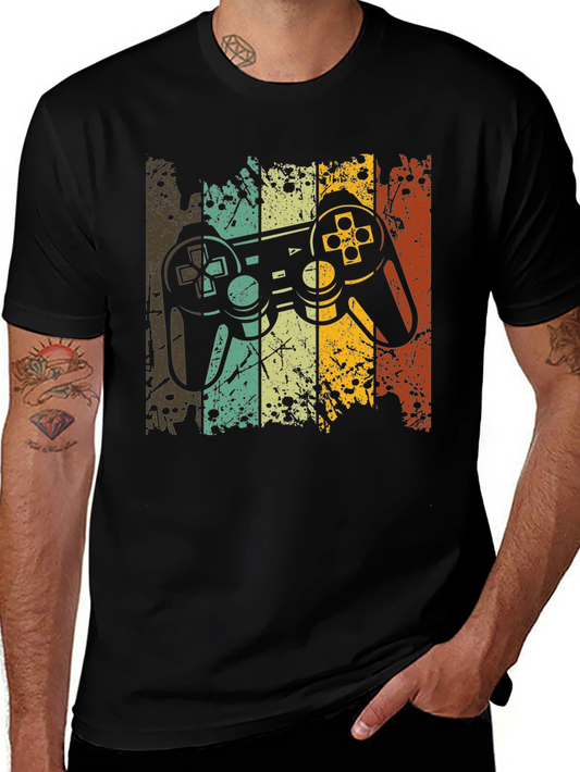 Retro Gaming Controller T-Shirt - Vintage Gamer Style