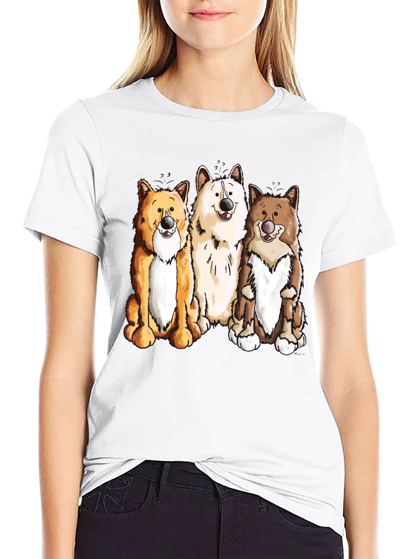 Cartoon Dog T-Shirt