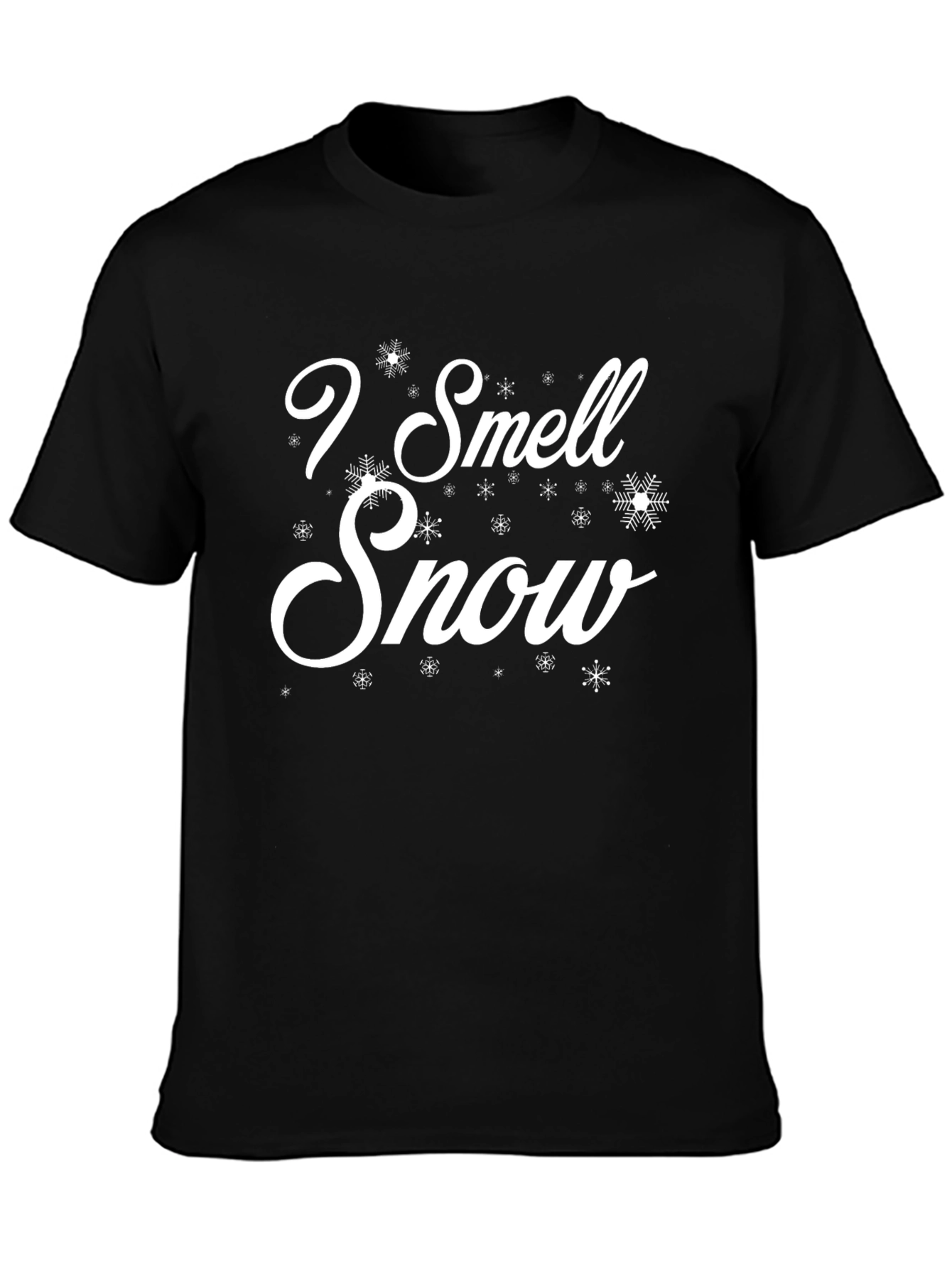 I Smell Snow Graphic T-Shirt - Winter Holiday Tee