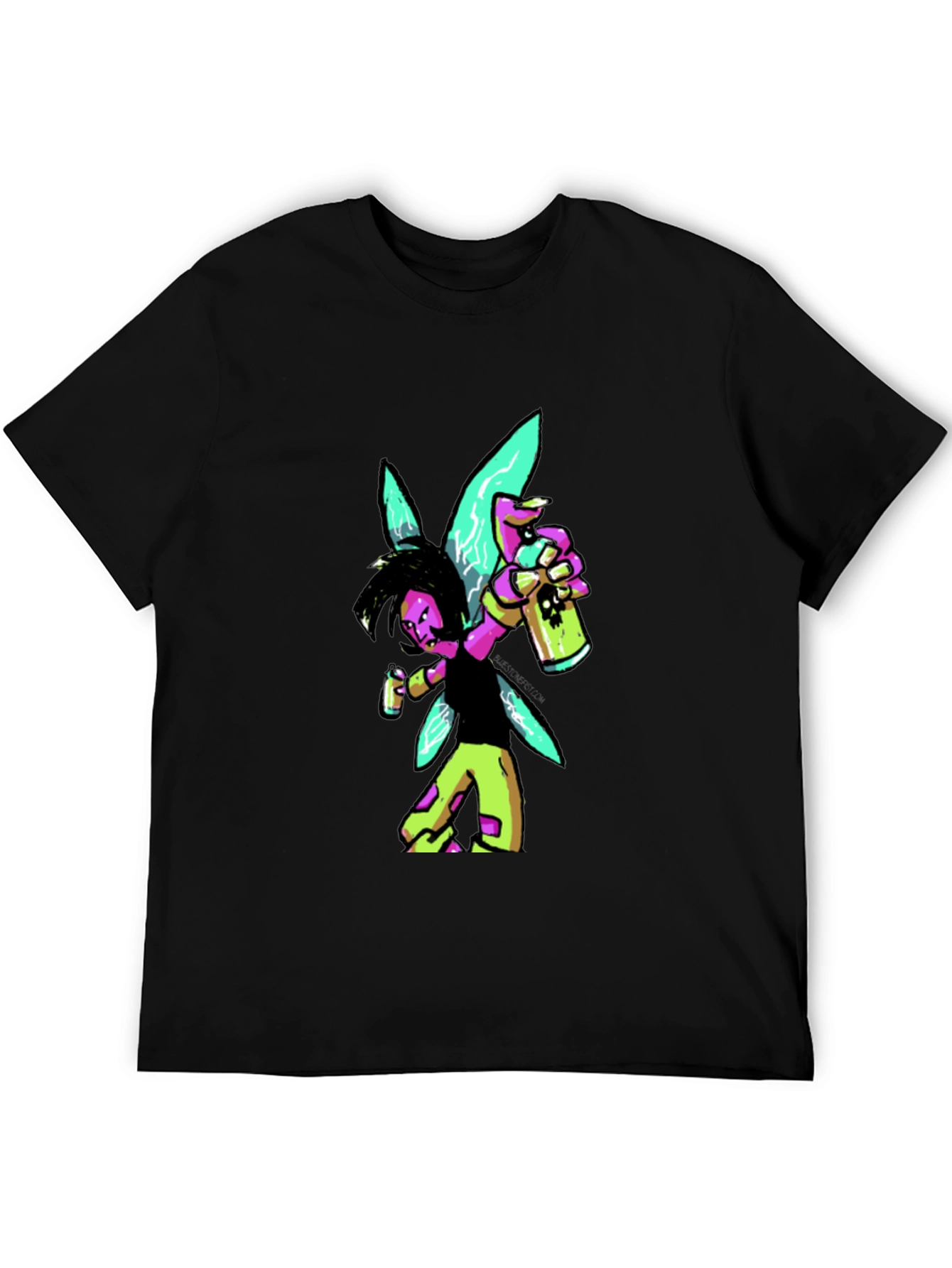 Fairy Graffiti Artist Graphic Tee