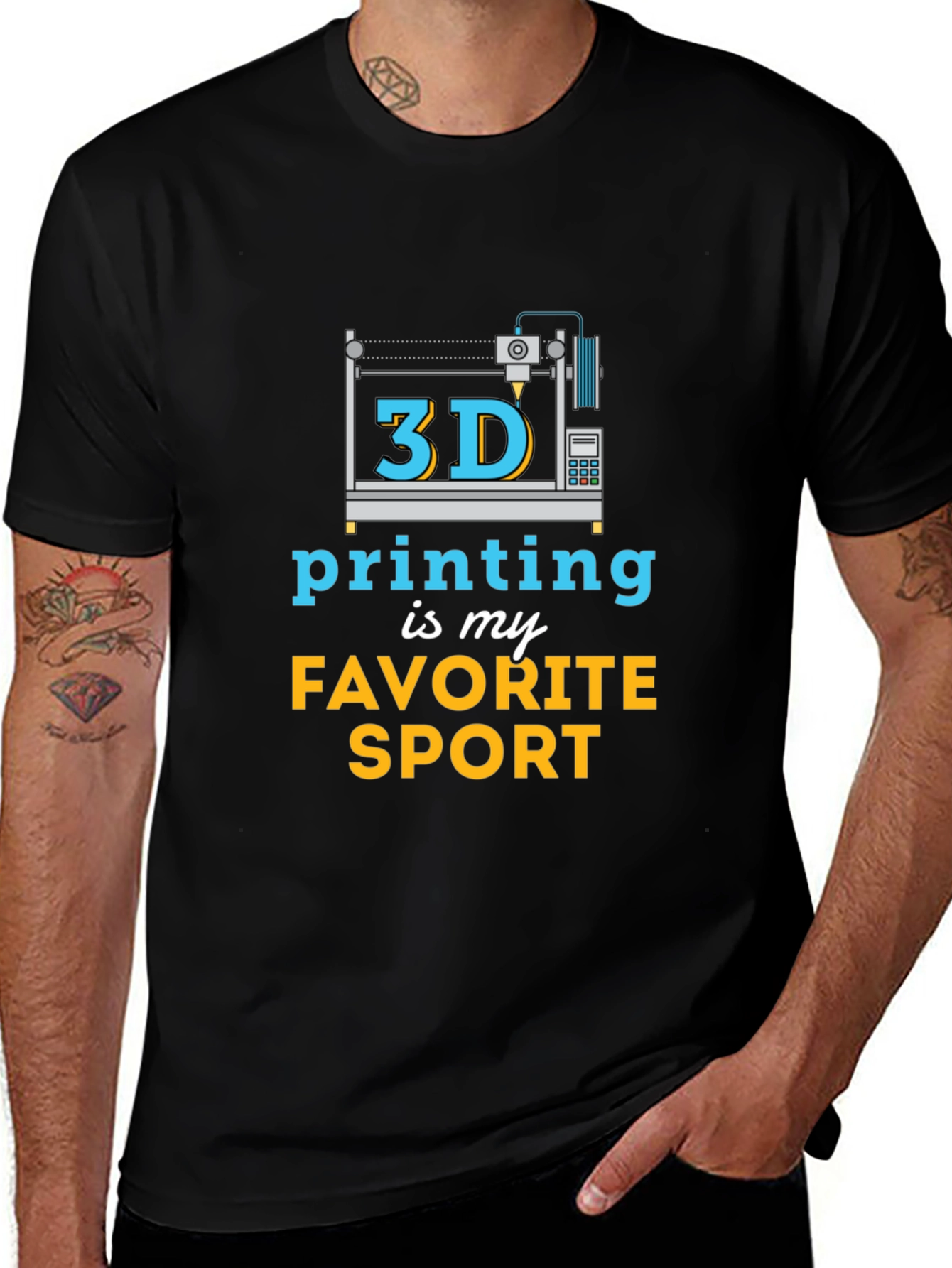 3D Printing is My Favorite Sport T-Shirt
