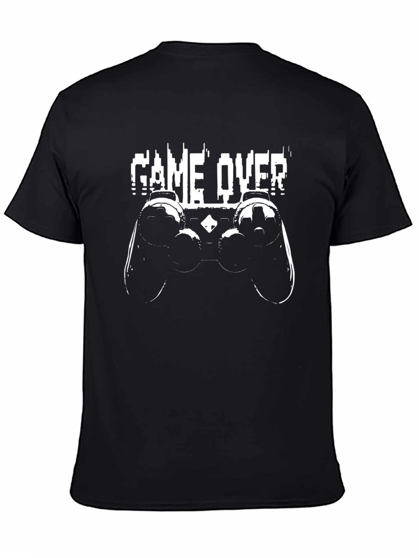 Game Over Controller T-Shirt - Black