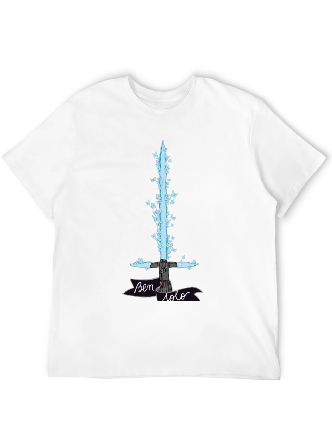 Ben Solo Lightsaber Butterfly T-Shirt
