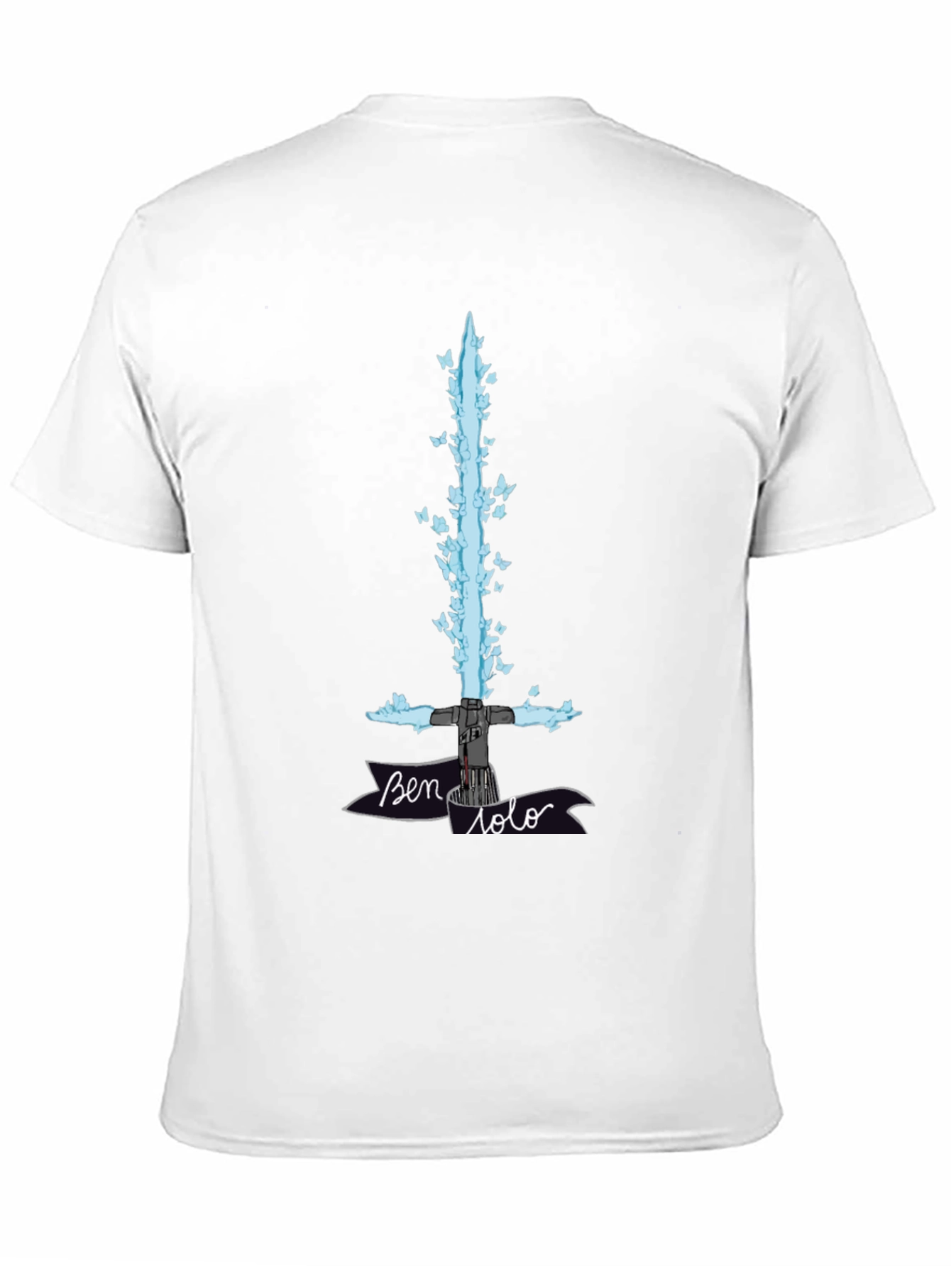Ben Solo Lightsaber Butterfly T-Shirt
