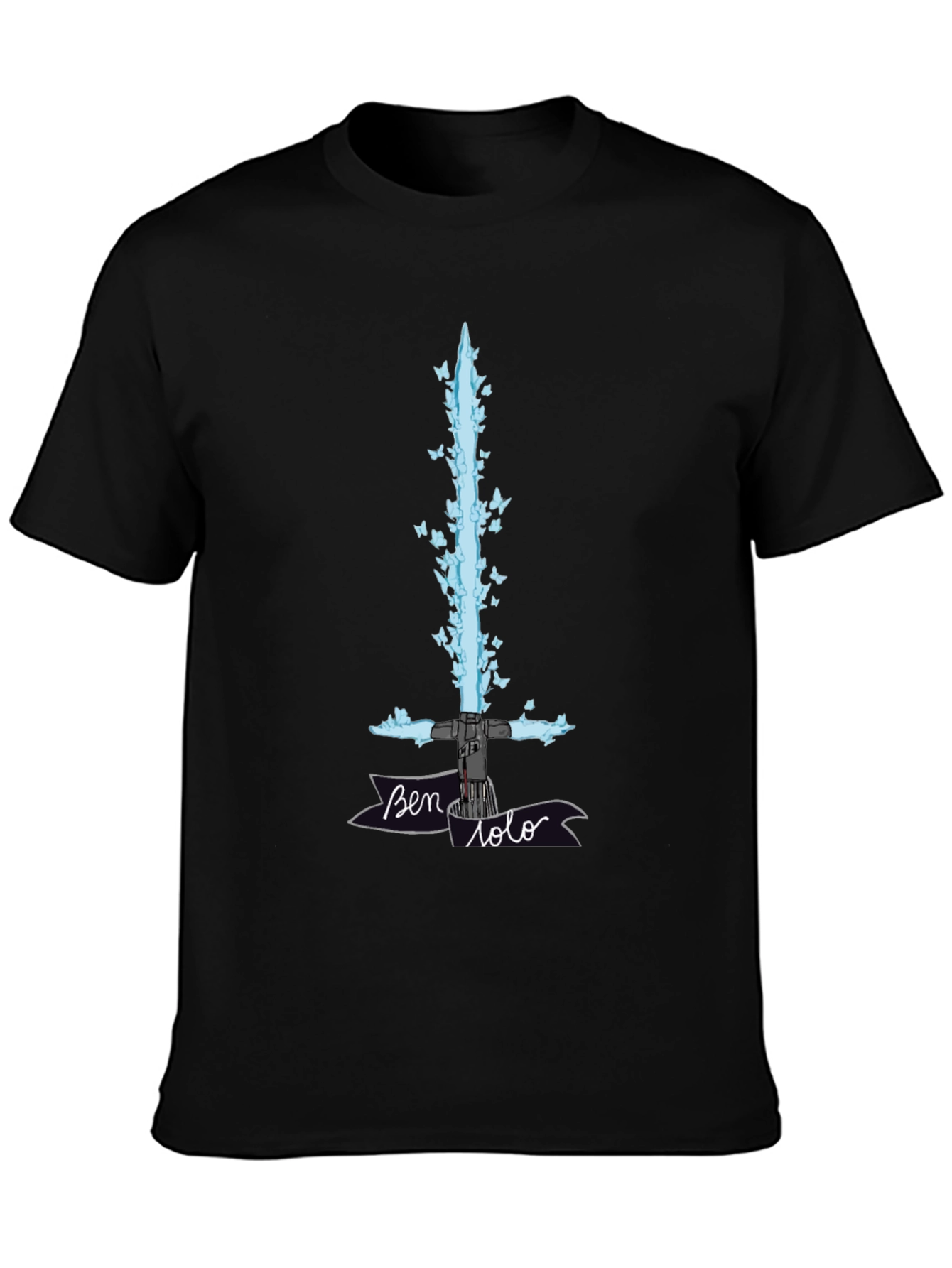 Ben Solo Lightsaber Butterfly T-Shirt