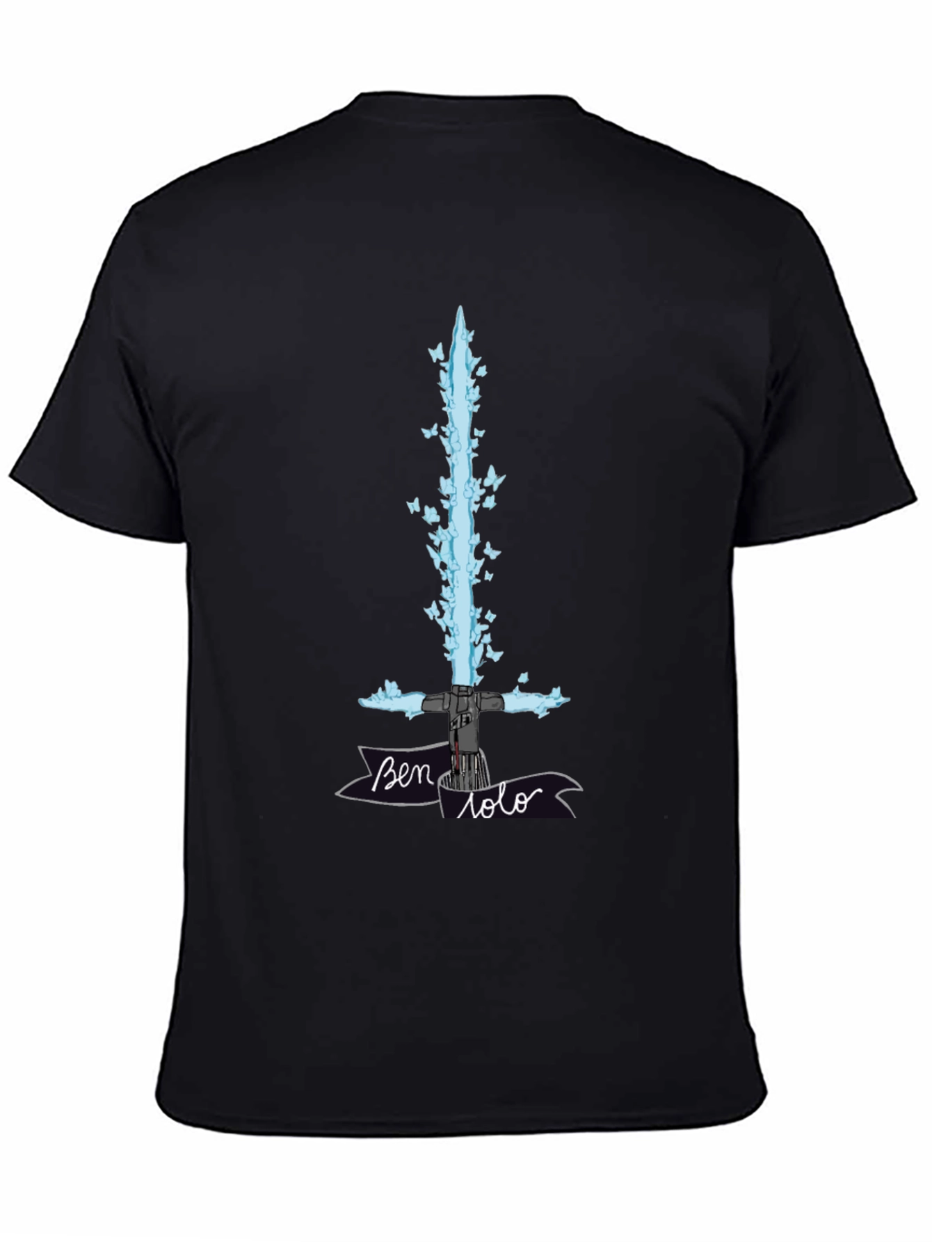 Ben Solo Lightsaber Butterfly T-Shirt