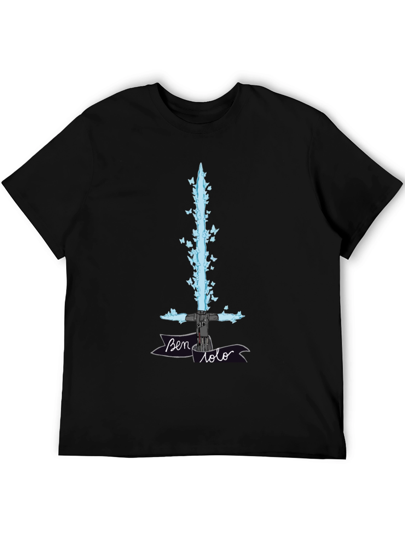 Ben Solo Lightsaber Butterfly T-Shirt