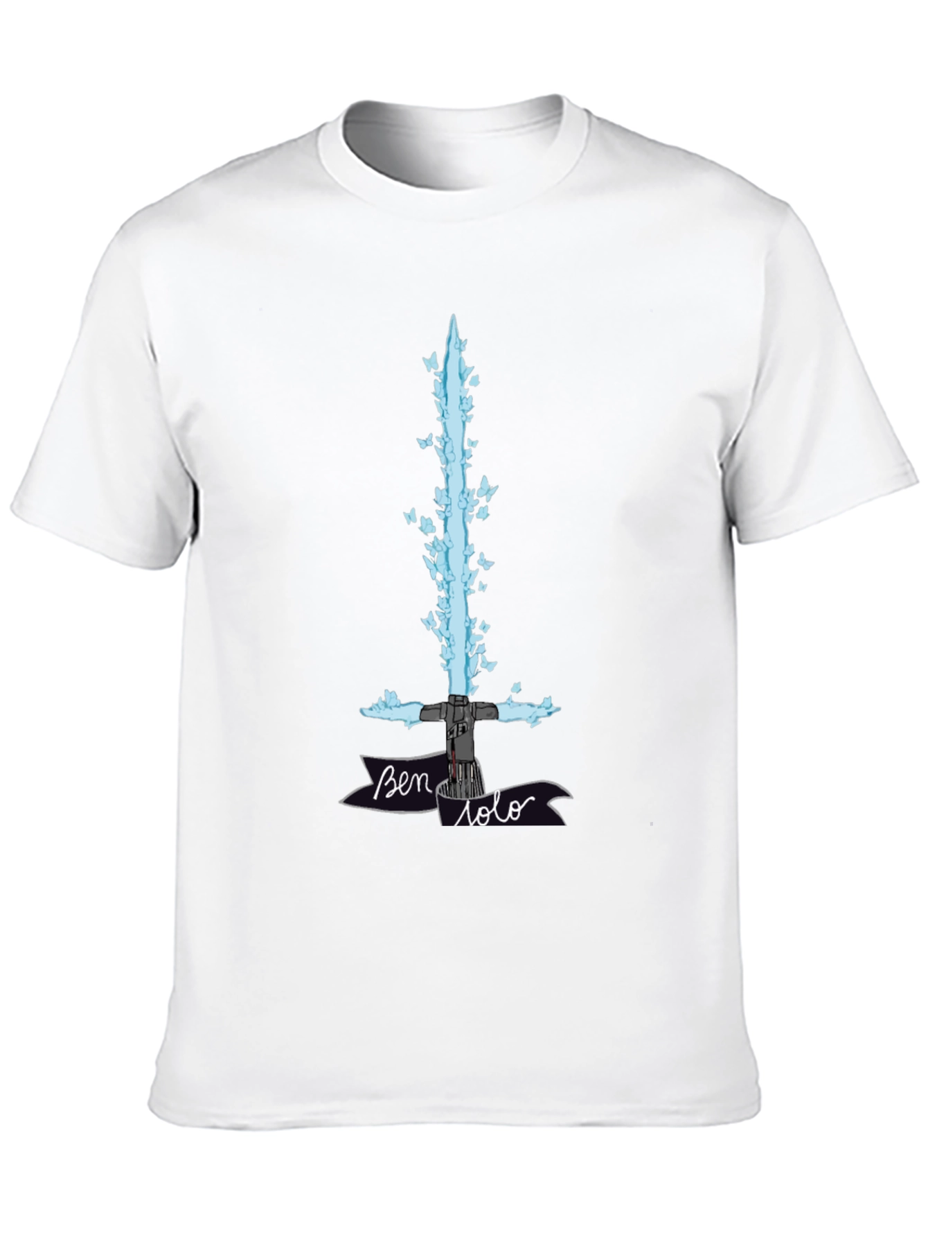 Ben Solo Lightsaber Butterfly T-Shirt