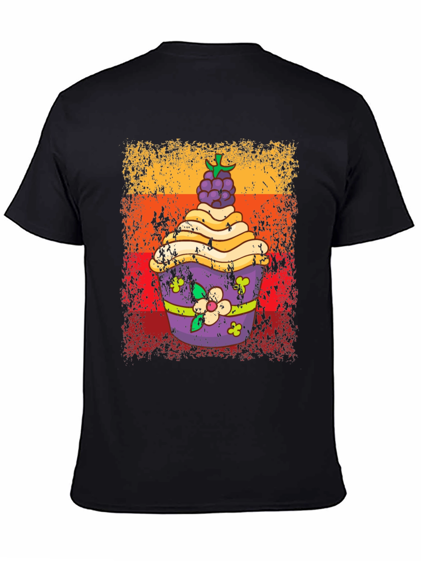 Retro Cupcake Graphic Tee
