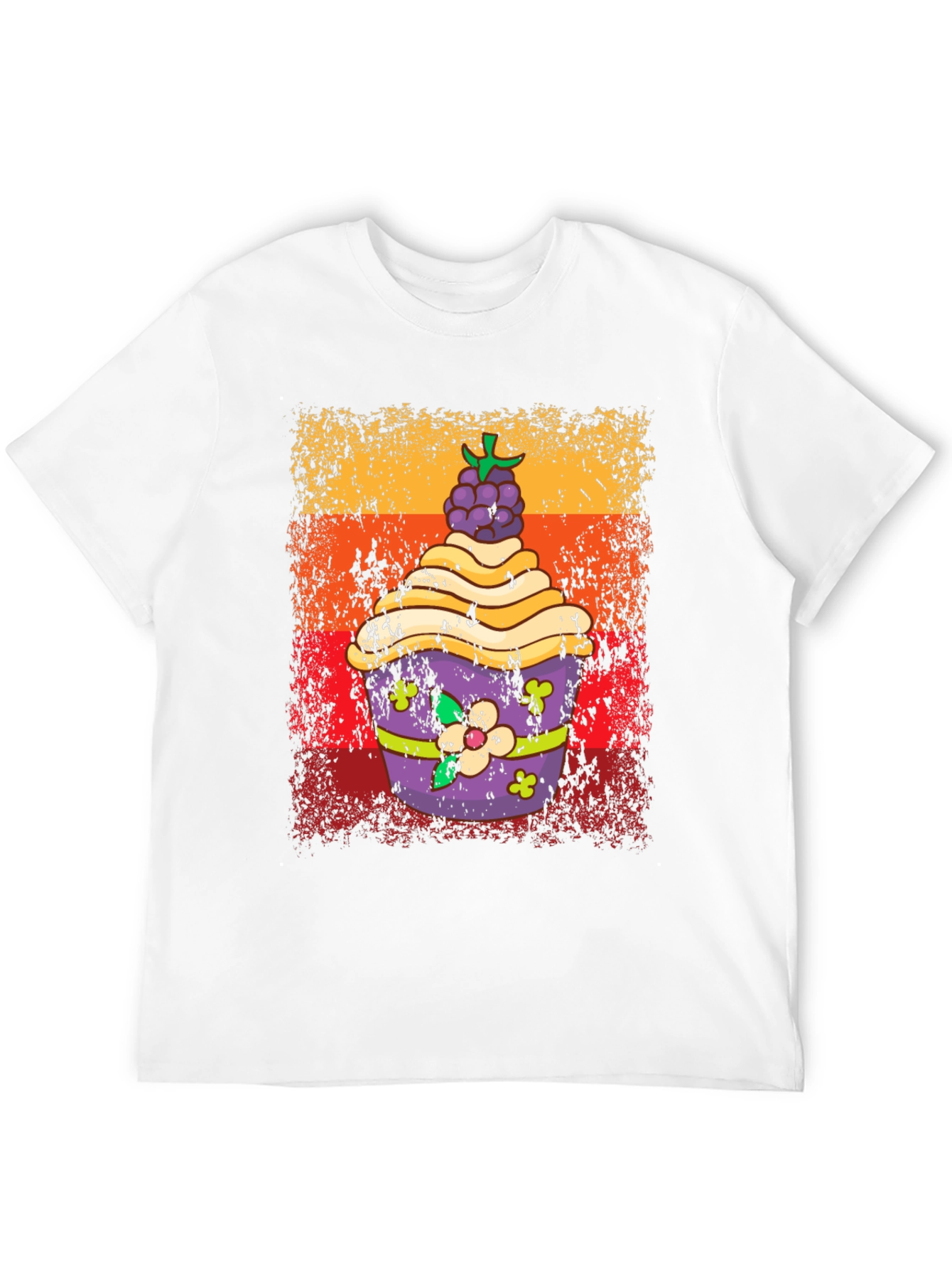Retro Cupcake Graphic Tee