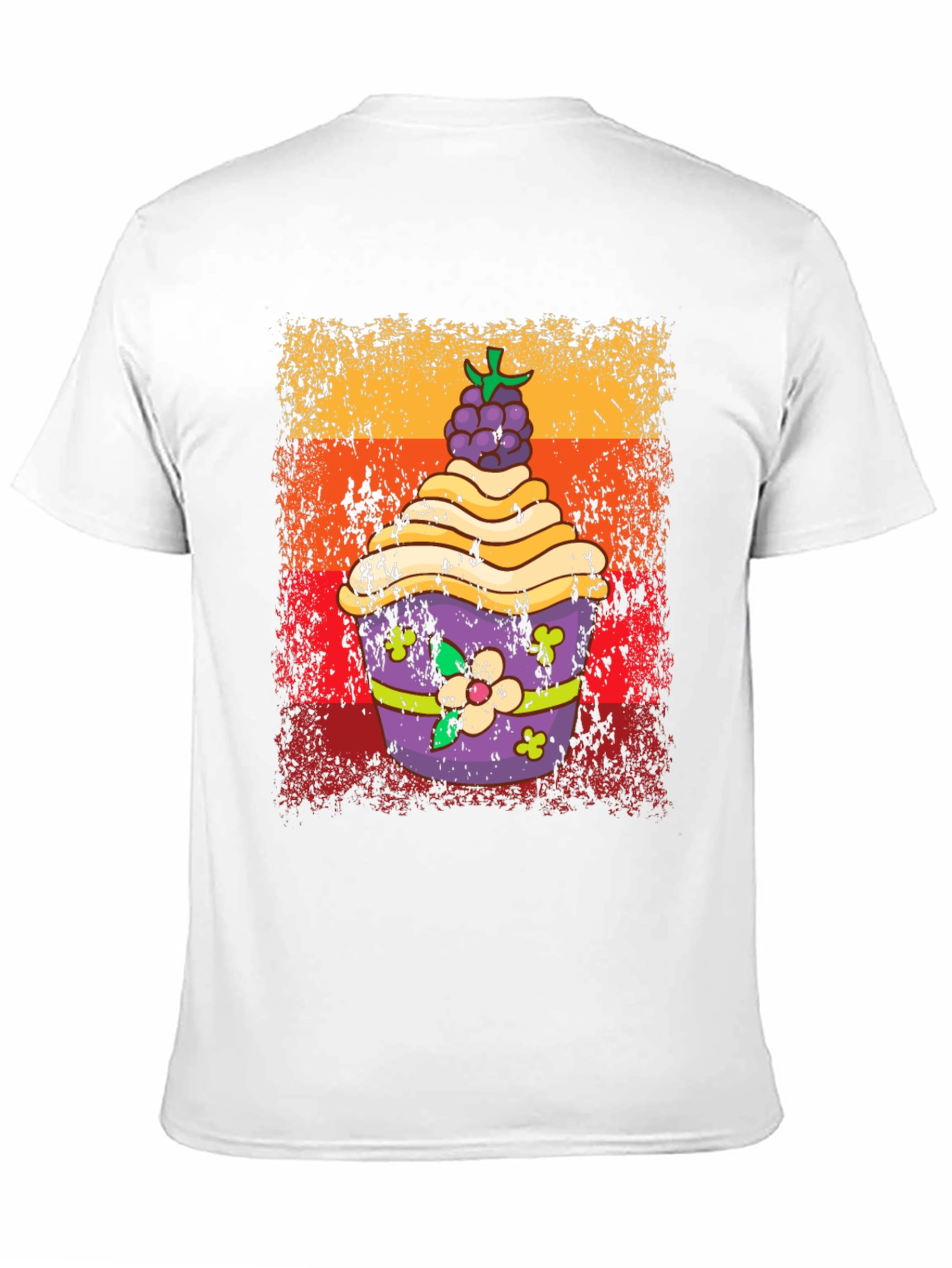 Retro Cupcake Graphic Tee