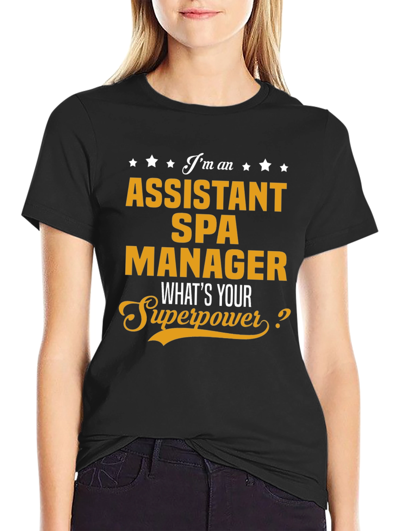 Assistant Spa Manager Superpower T-Shirt