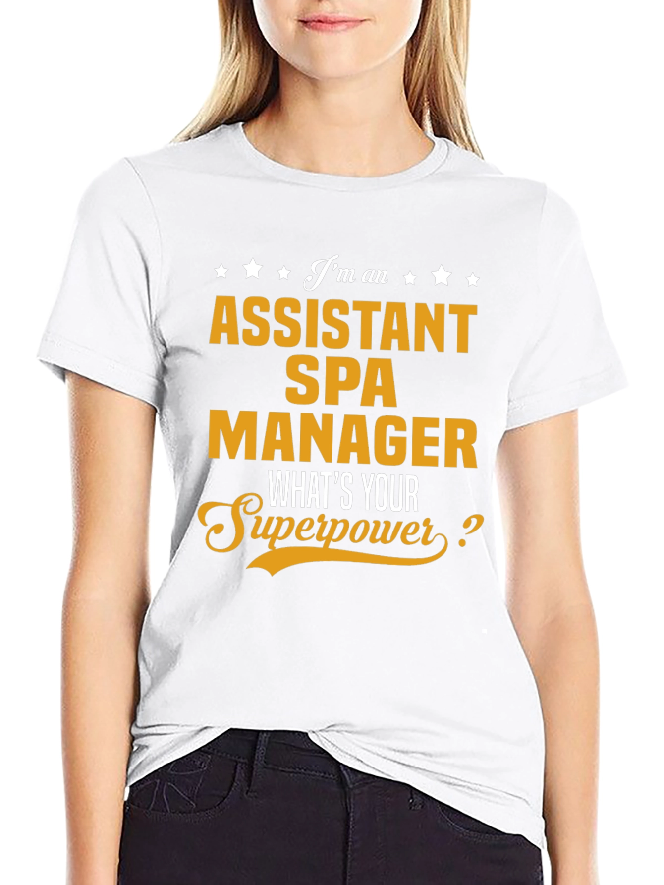 Assistant Spa Manager Superpower T-Shirt