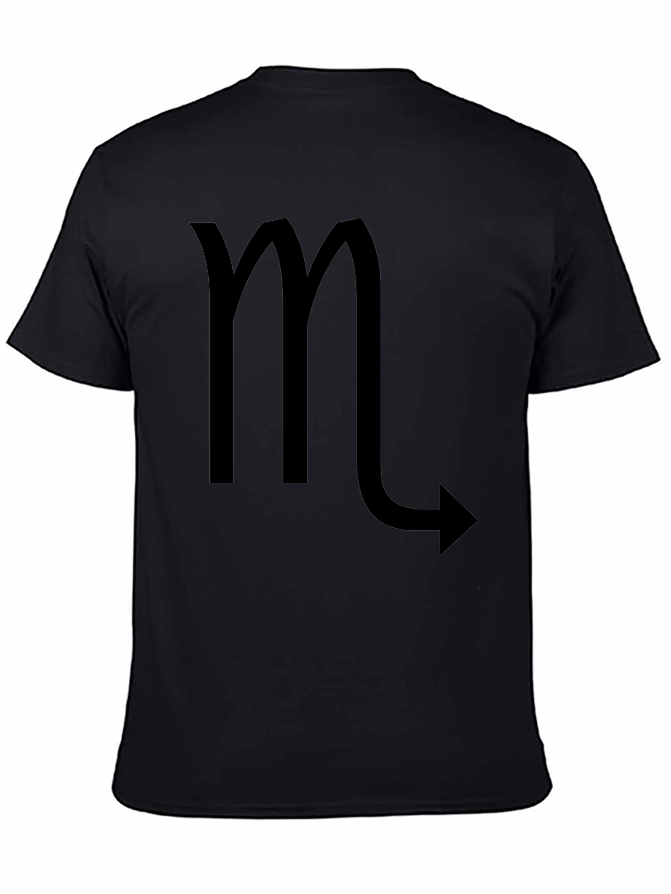Scorpio Zodiac Sign Black T-Shirt