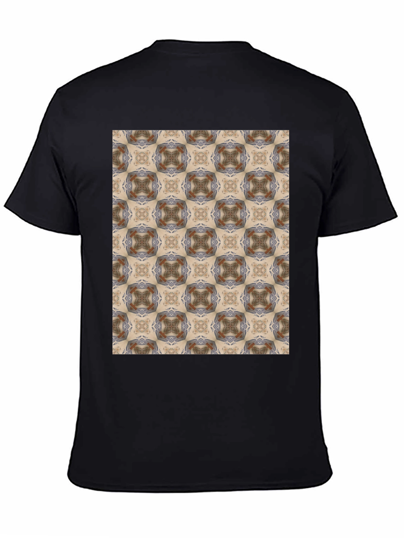 Geometric Pattern T-Shirt - Modern Style