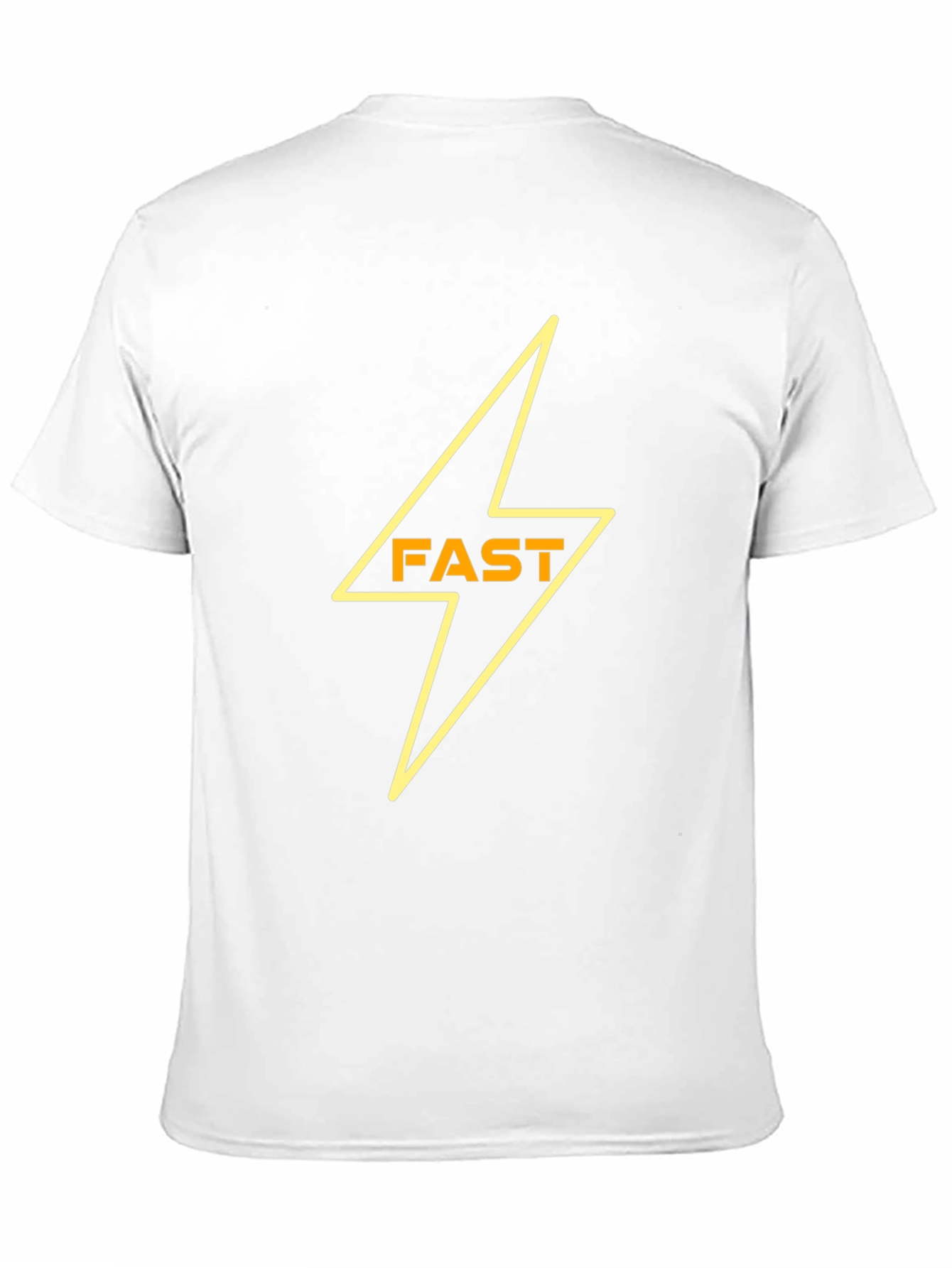 Fast Lightning Bolt Black T-Shirt