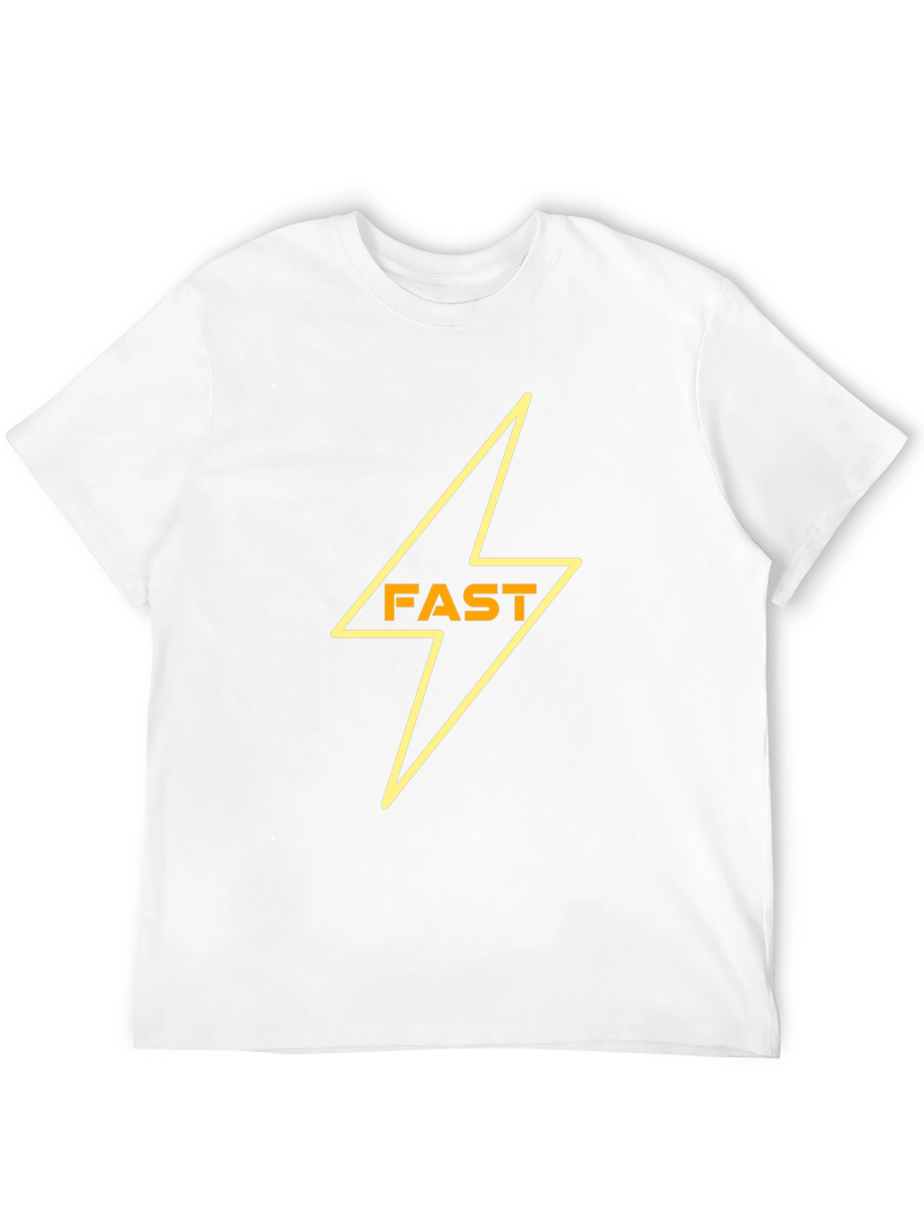 Fast Lightning Bolt Black T-Shirt