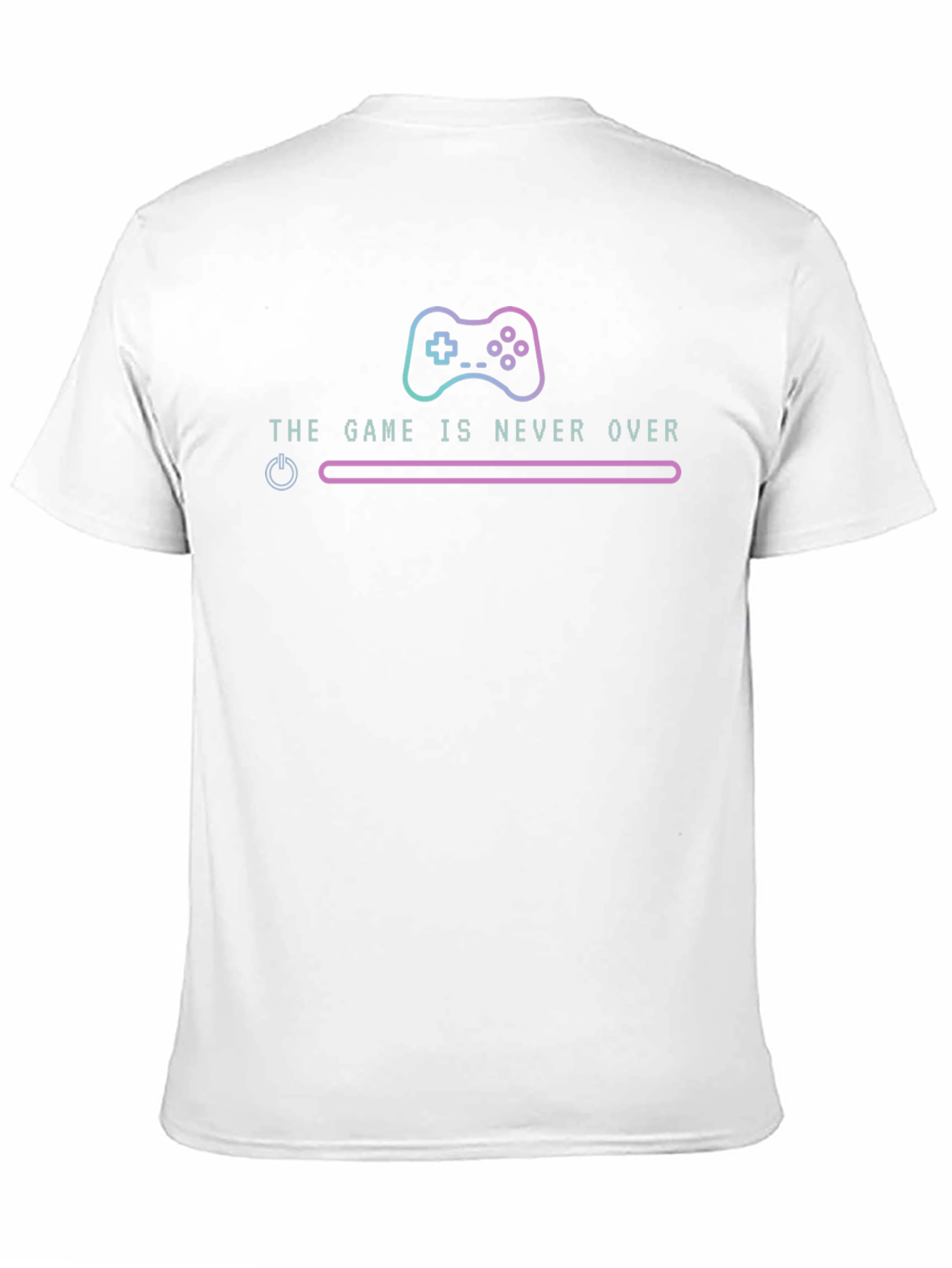 Game Never Over T-Shirt - Gamer Style
