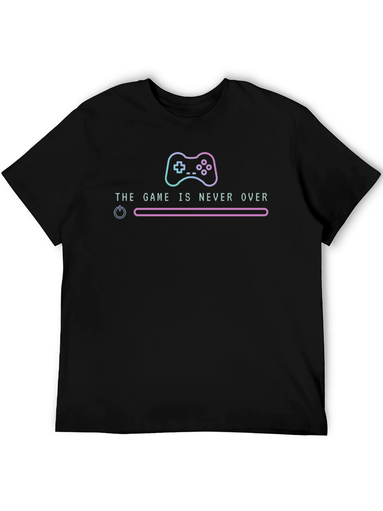Game Never Over T-Shirt - Gamer Style
