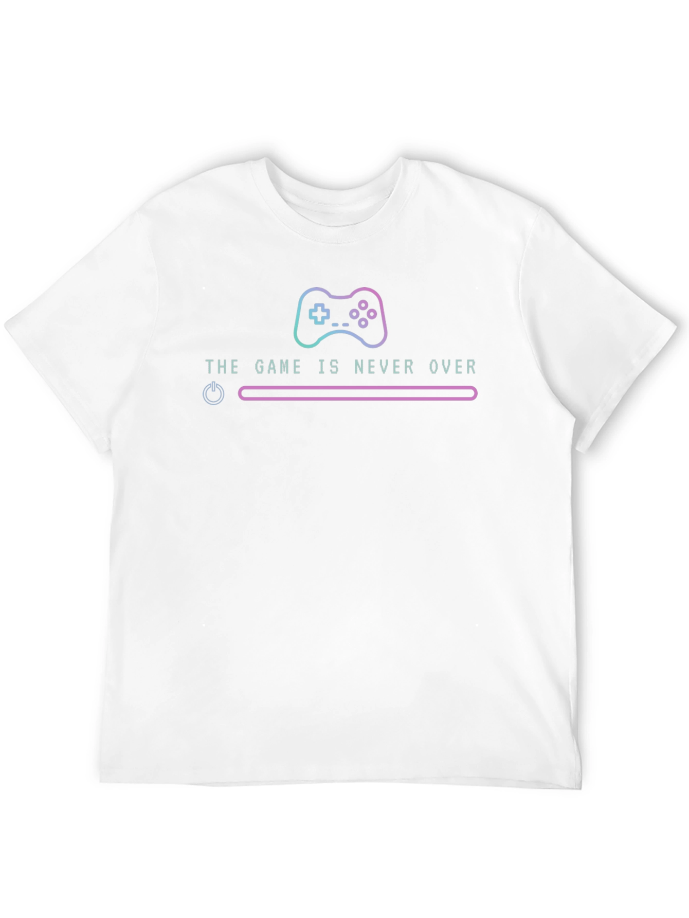 Game Never Over T-Shirt - Gamer Style