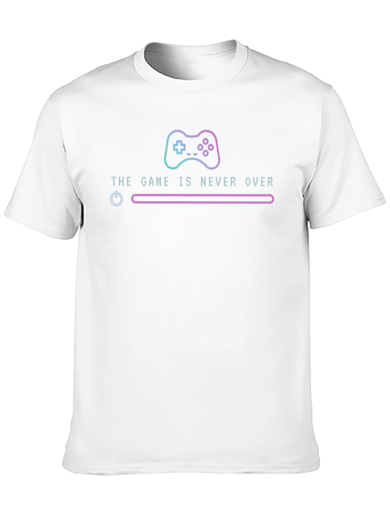 Game Never Over T-Shirt - Gamer Style