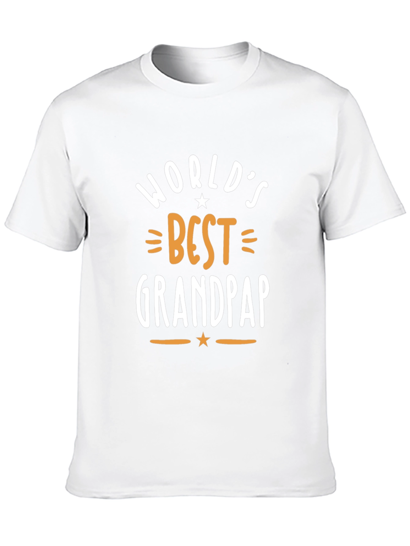 Worlds Best Grandpap Black T-Shirt