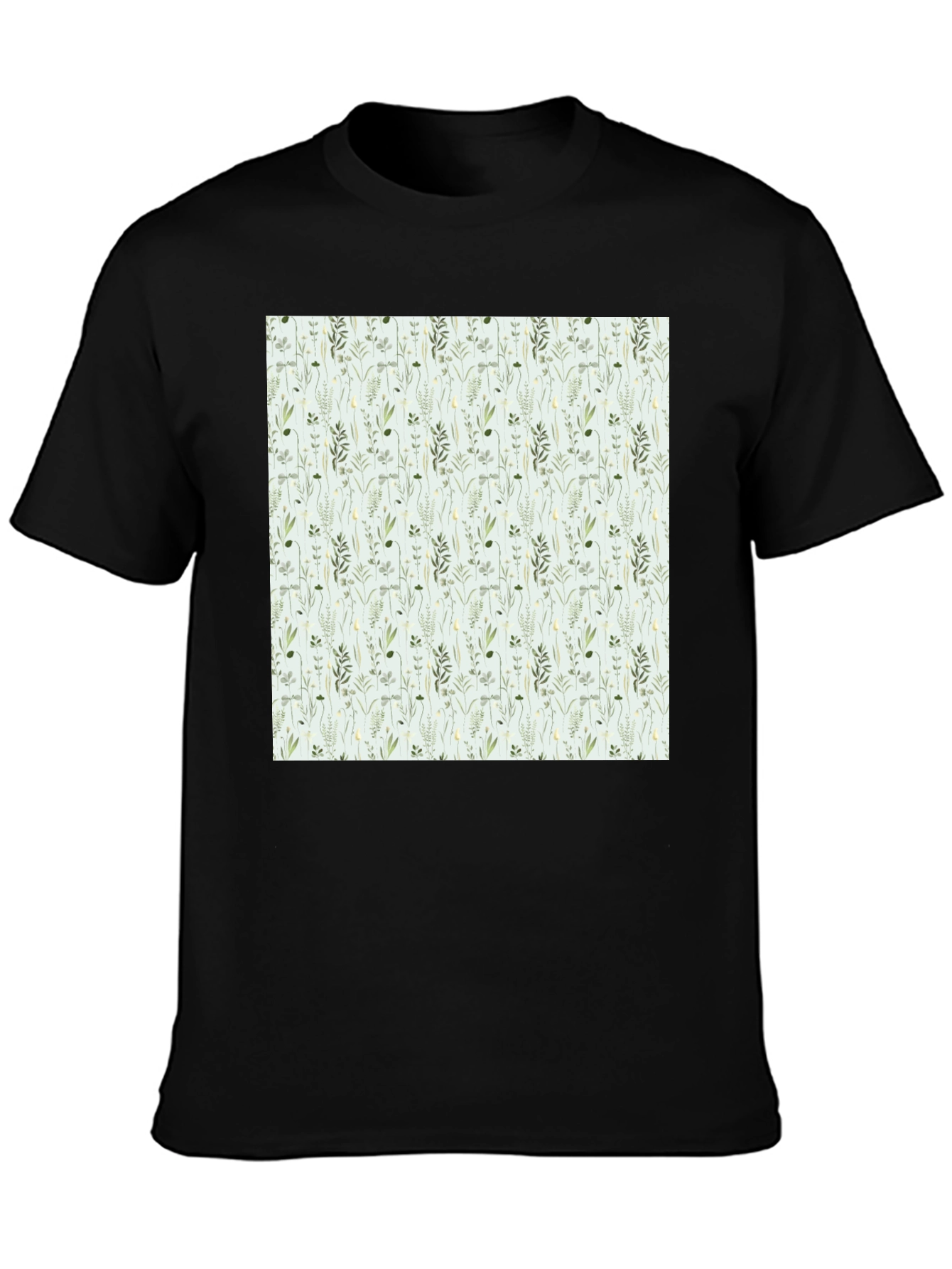 Floral Pattern Tee - Nature Inspired Design