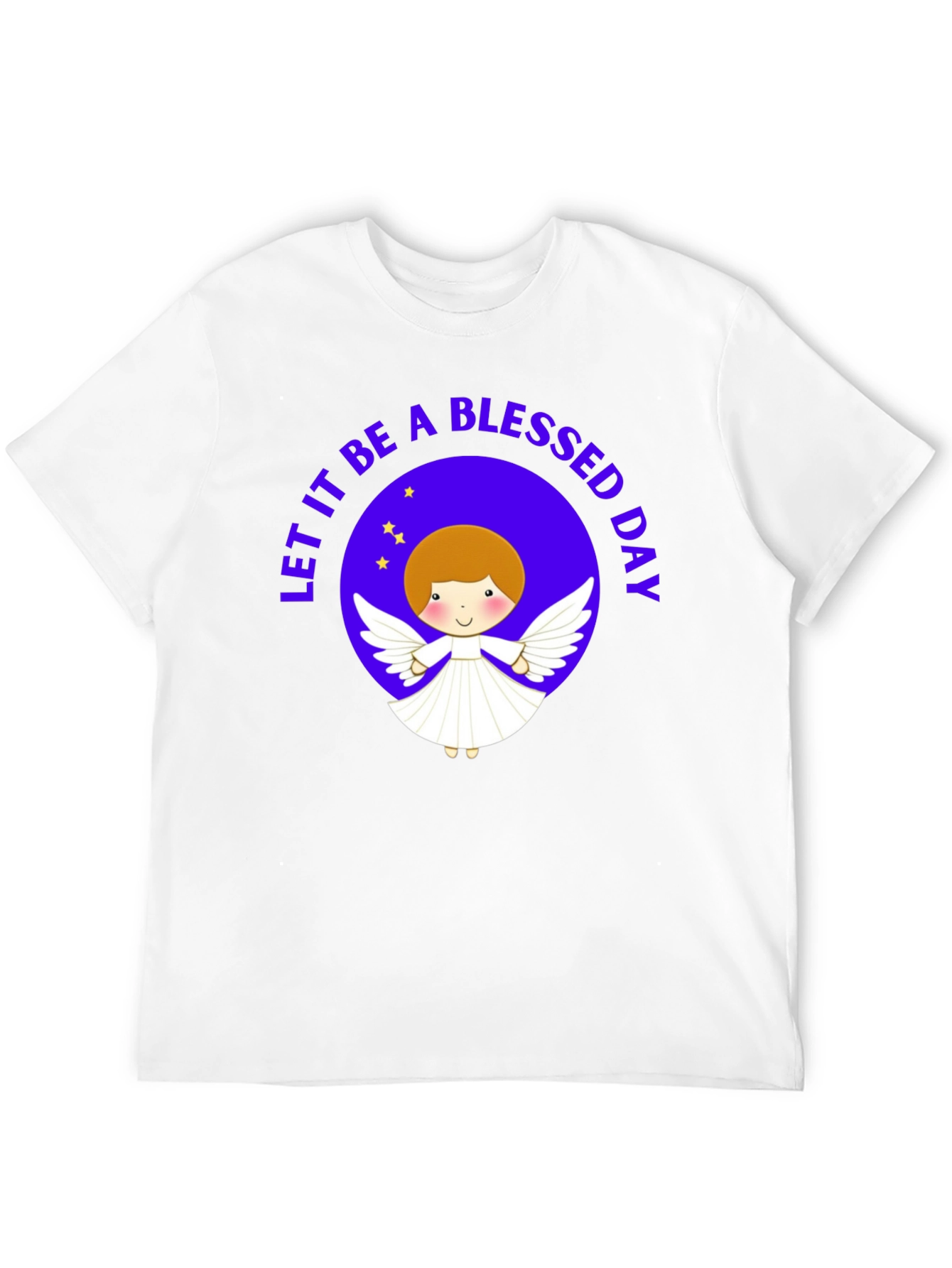 Blessed Day Angel Graphic T-Shirt