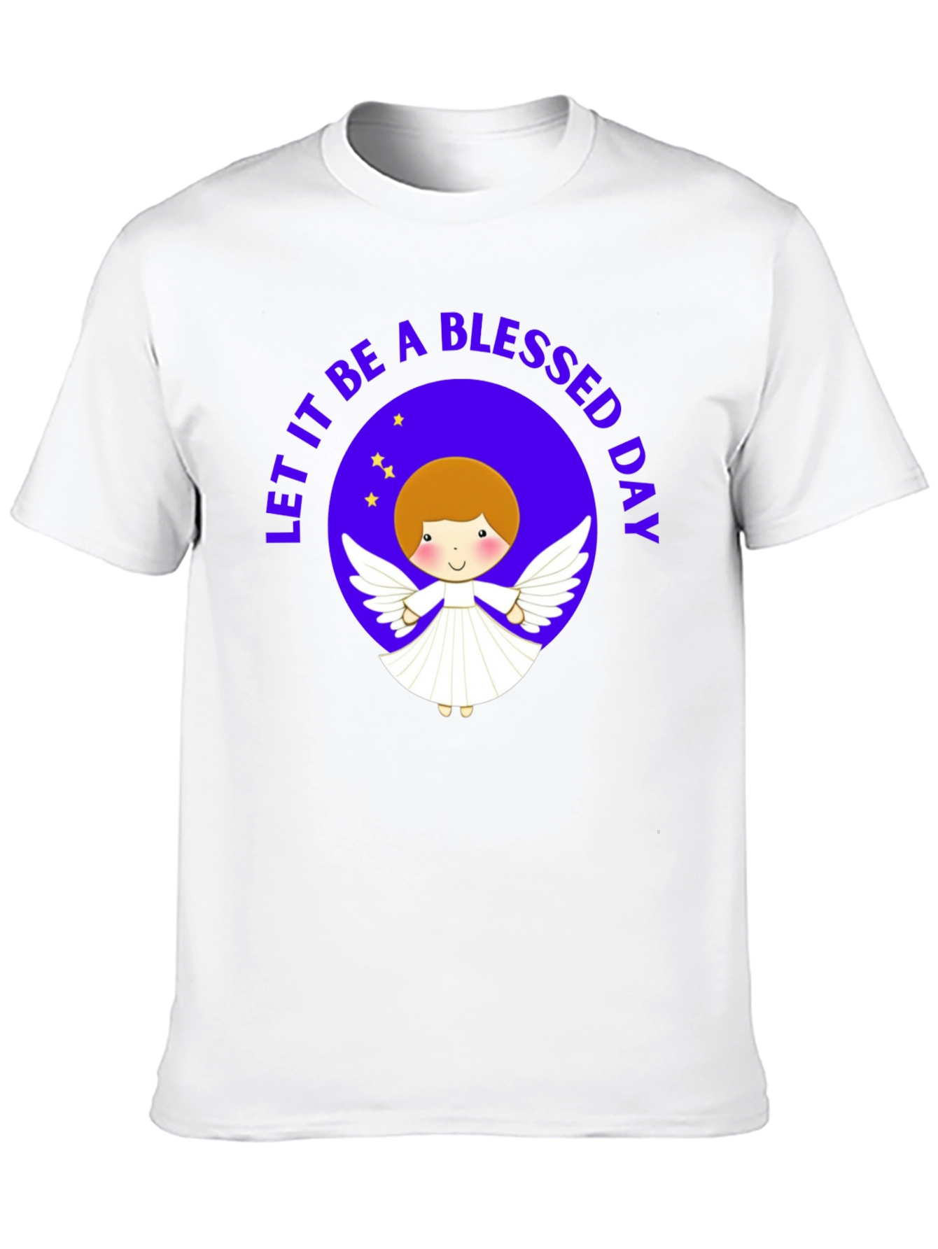 Blessed Day Angel Graphic T-Shirt