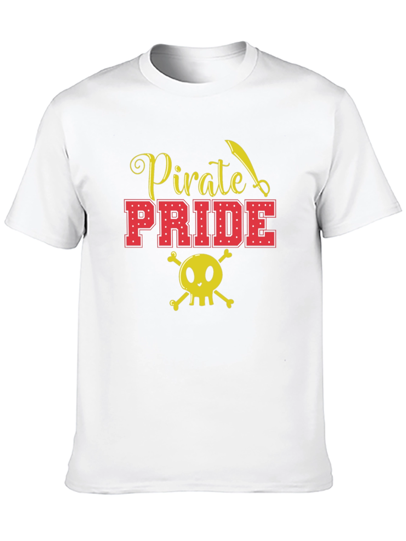 Pirate Pride Graphic T-Shirt - Black Cotton Tee