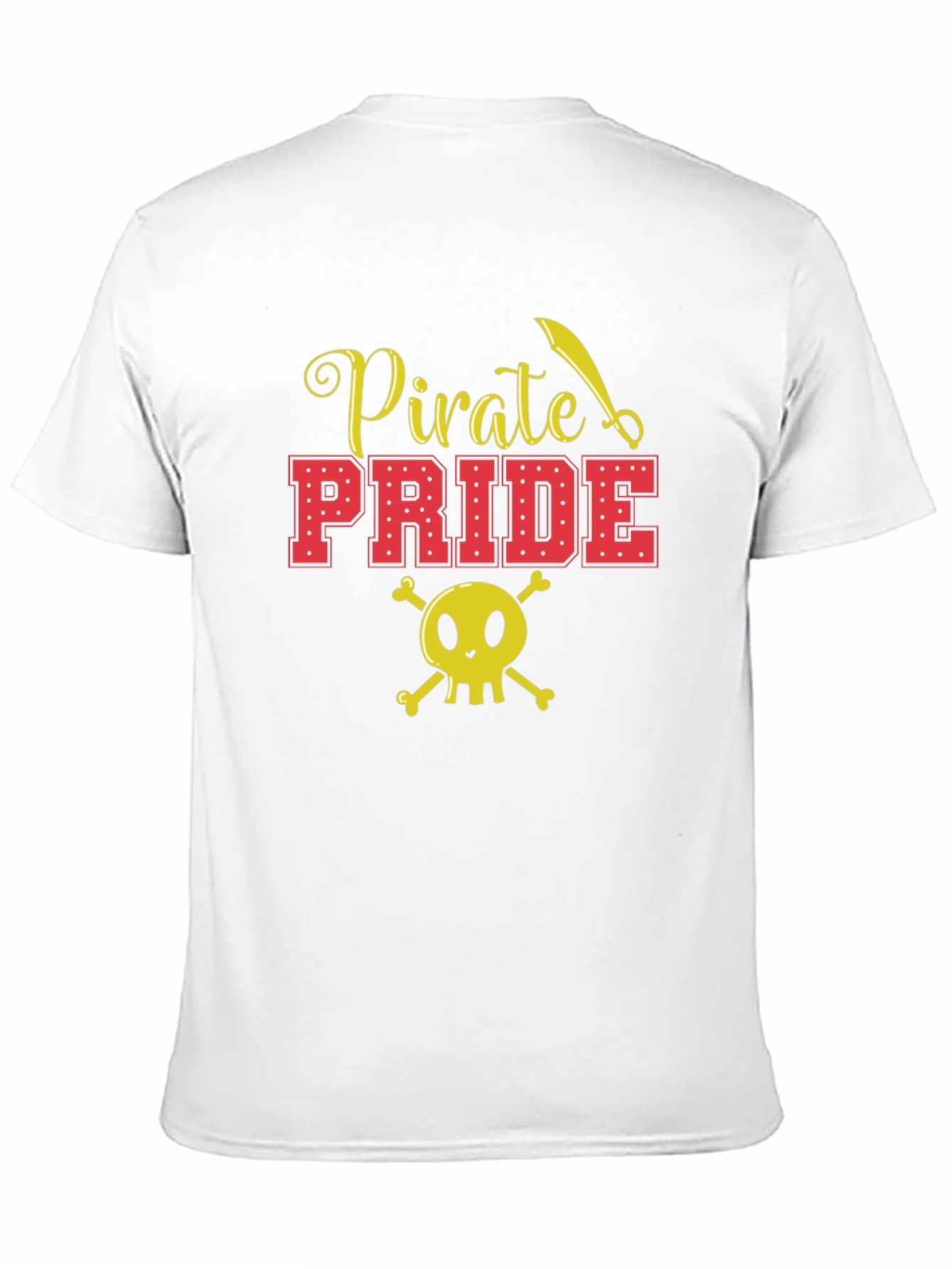 Pirate Pride Graphic T-Shirt - Black Cotton Tee