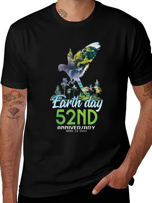Earth Day 52nd Anniversary Graphic T-Shirt
