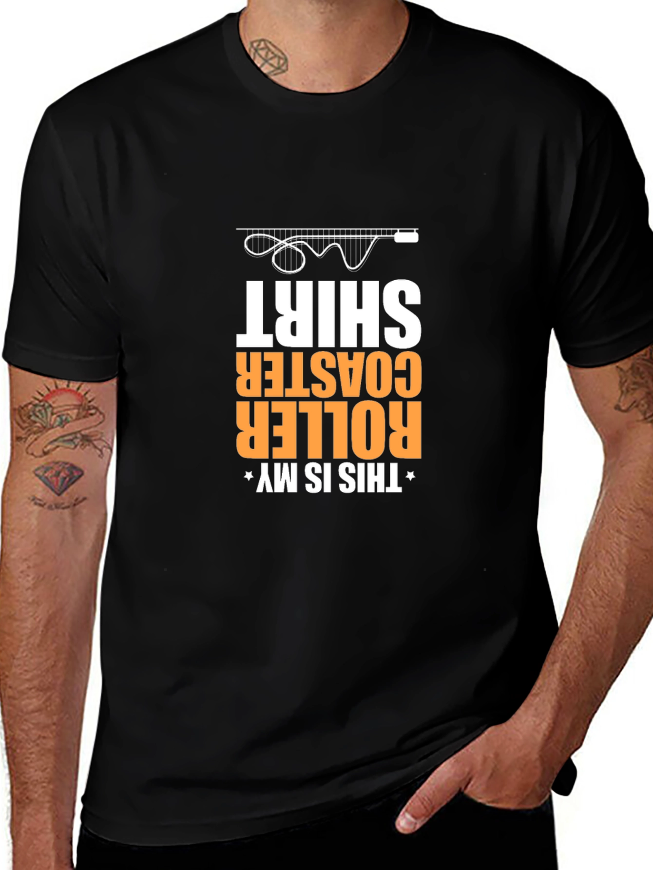 Roller Coaster Enthusiast Tee