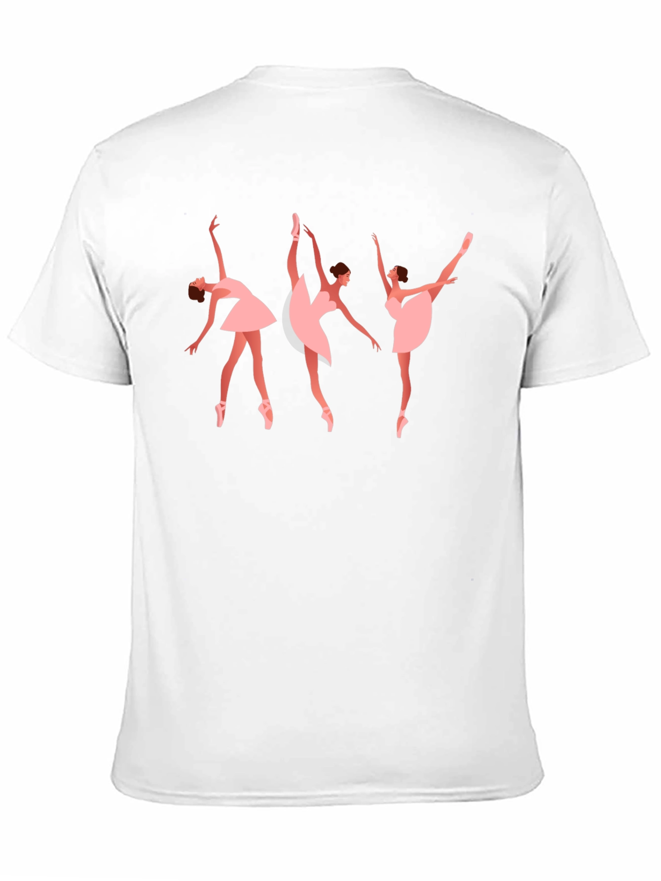 Ballet Dancer Graphic Tee - Stylish Black T-Shirt