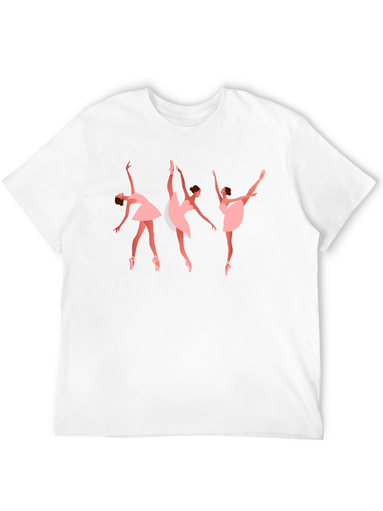 Ballet Dancer Graphic Tee - Stylish Black T-Shirt