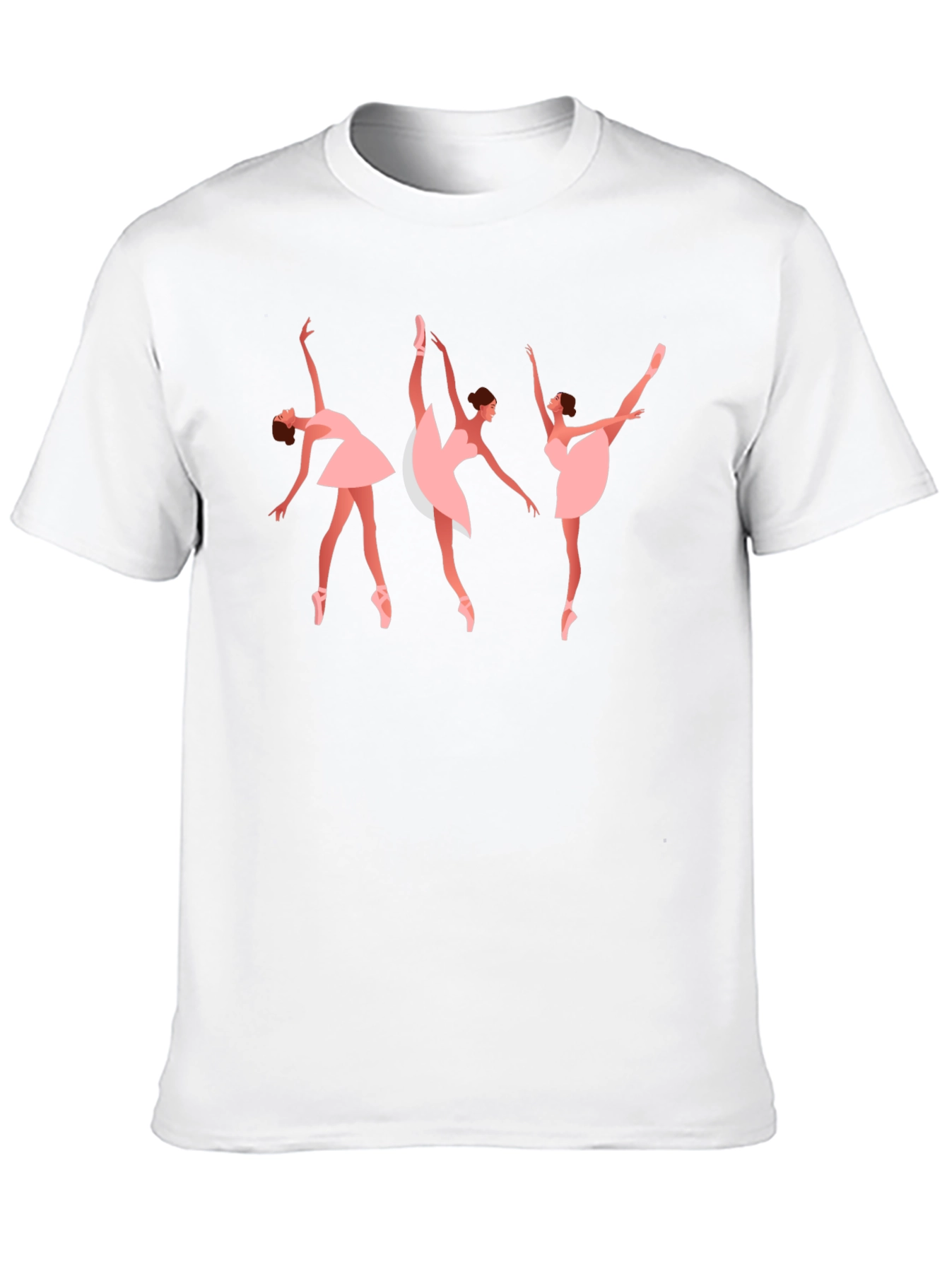 Ballet Dancer Graphic Tee - Stylish Black T-Shirt