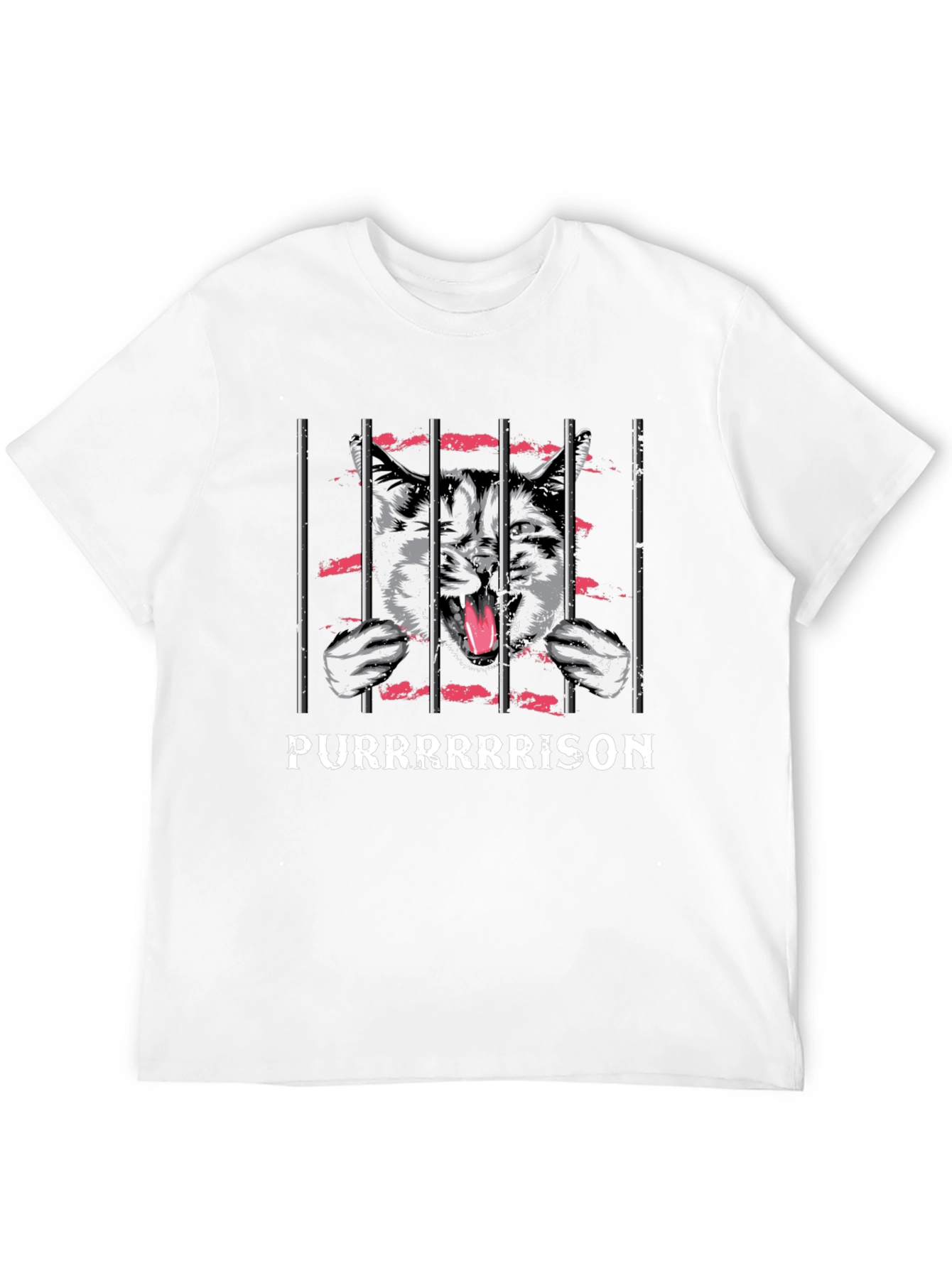 Purrrrison T-Shirt - Funny Cat Lover Tee