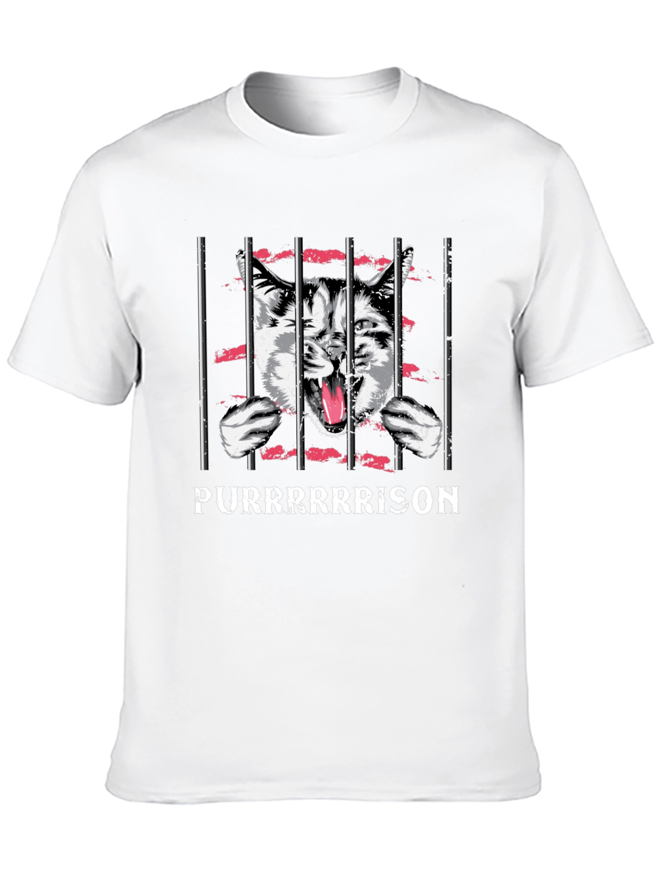 Purrrrison T-Shirt - Funny Cat Lover Tee