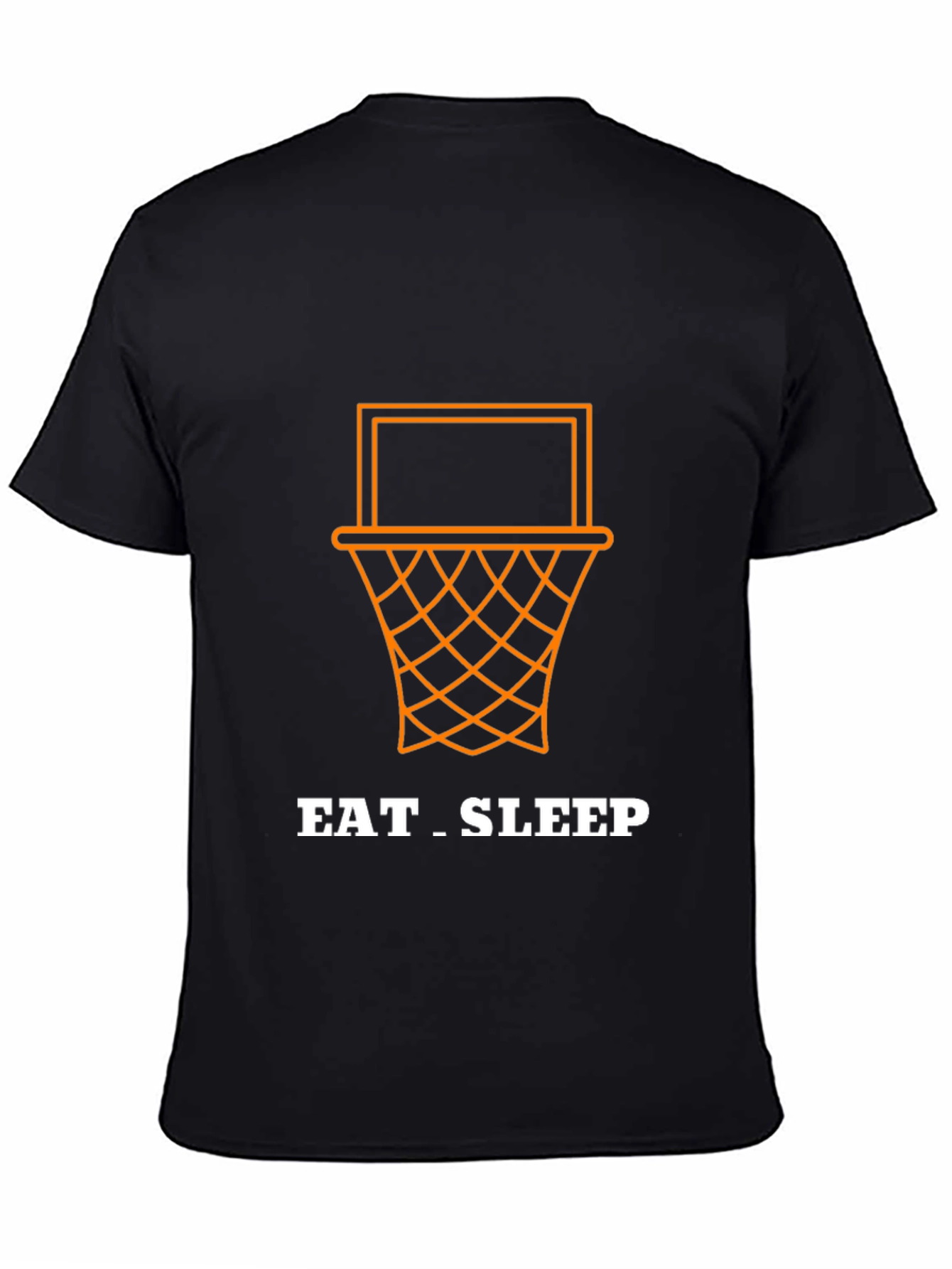 Eat Sleep Basketball T-Shirt - Black