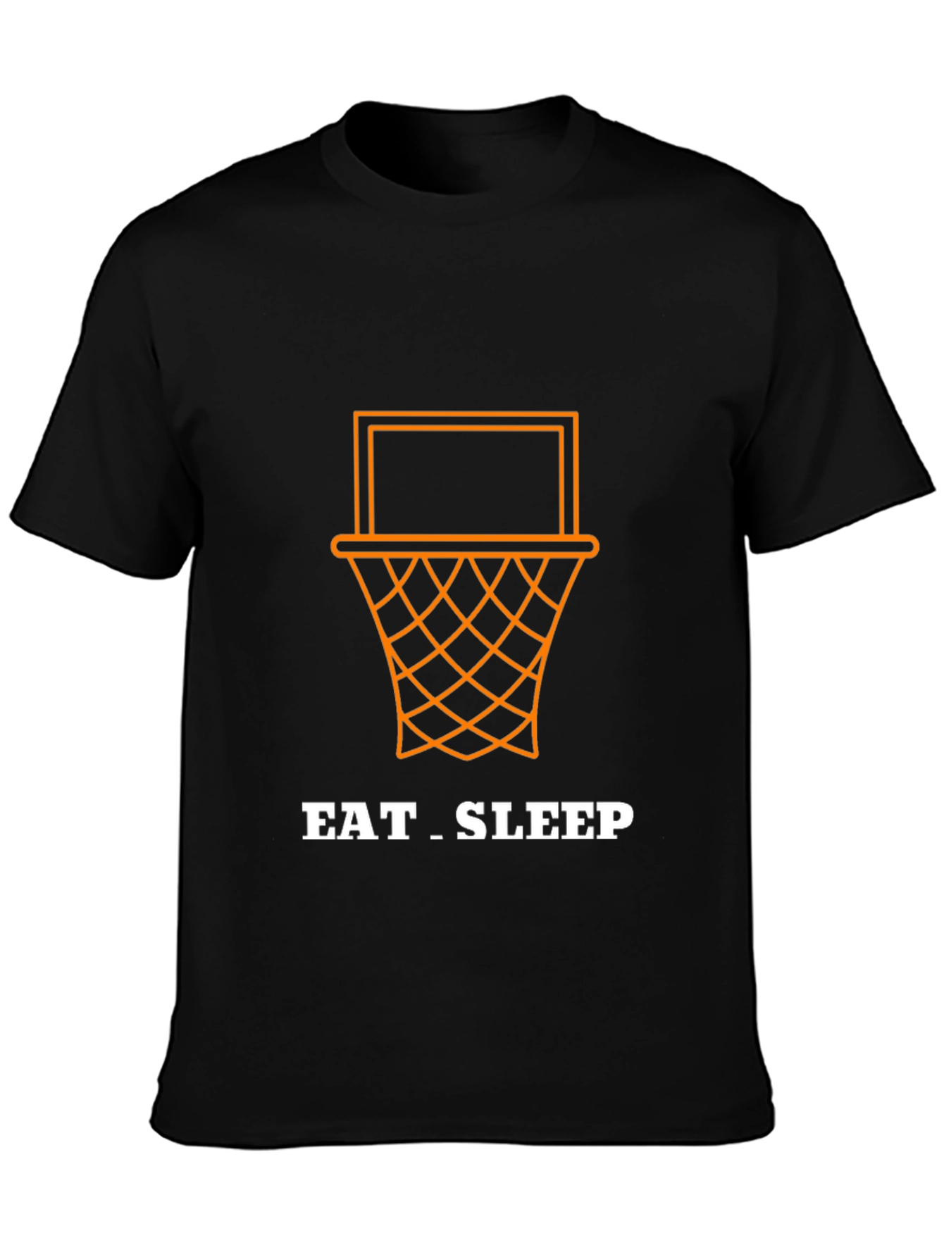 Eat Sleep Basketball T-Shirt - Black