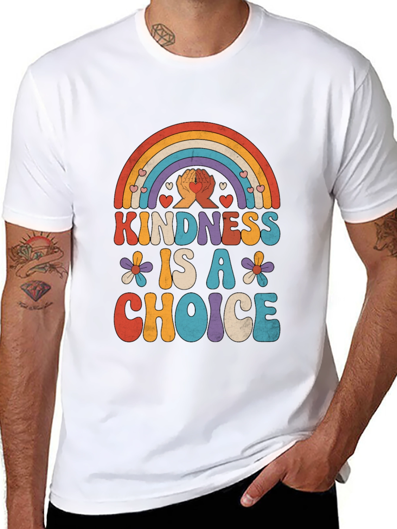 Kindness Is A Choice Graphic T-Shirt
