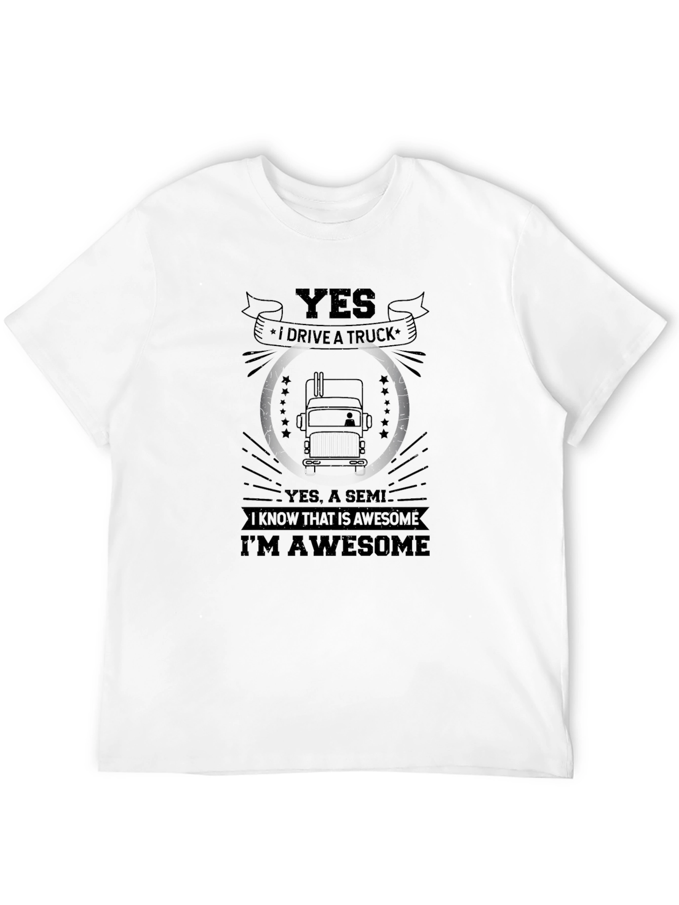 Awesome Truck Driver T-Shirt