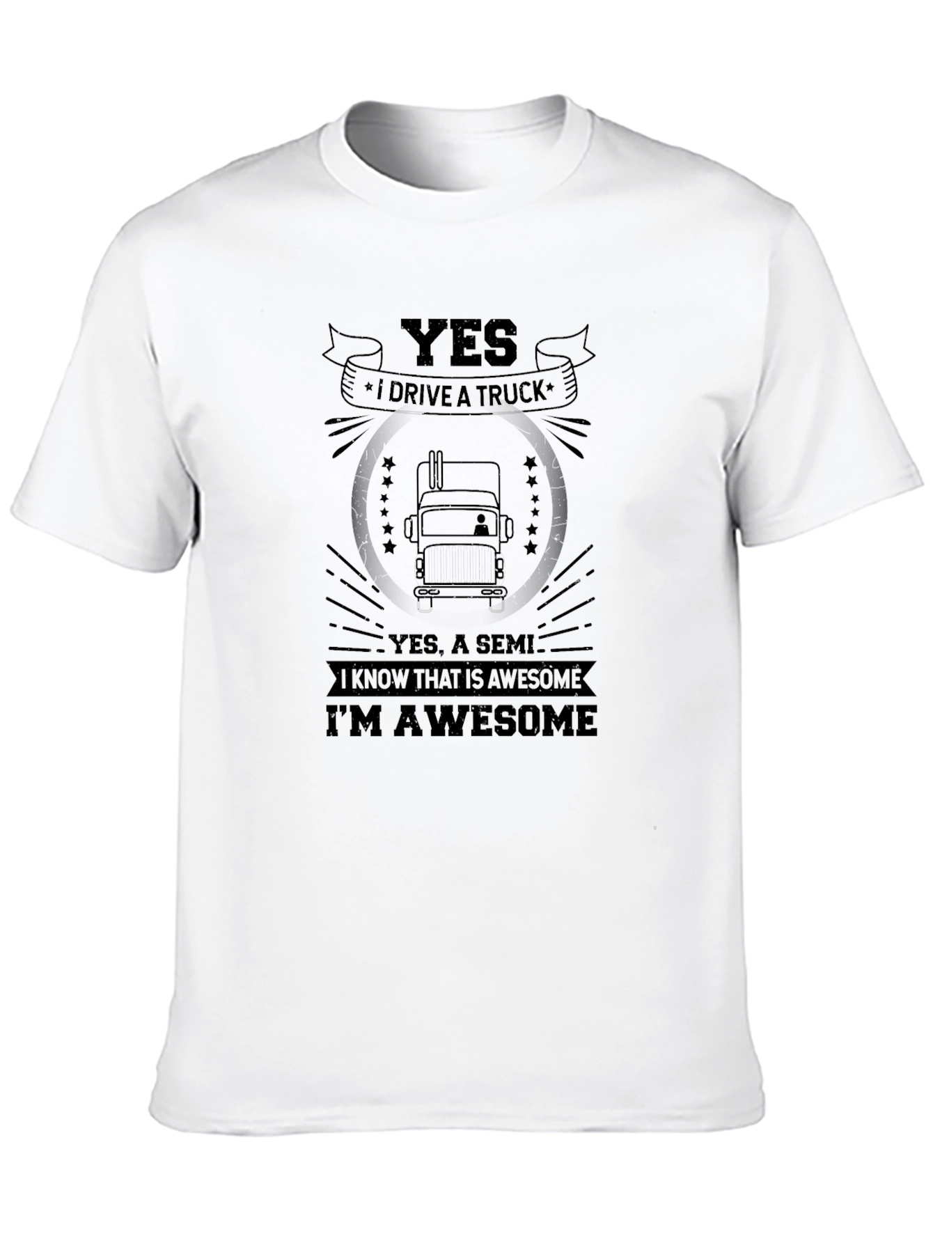 Awesome Truck Driver T-Shirt