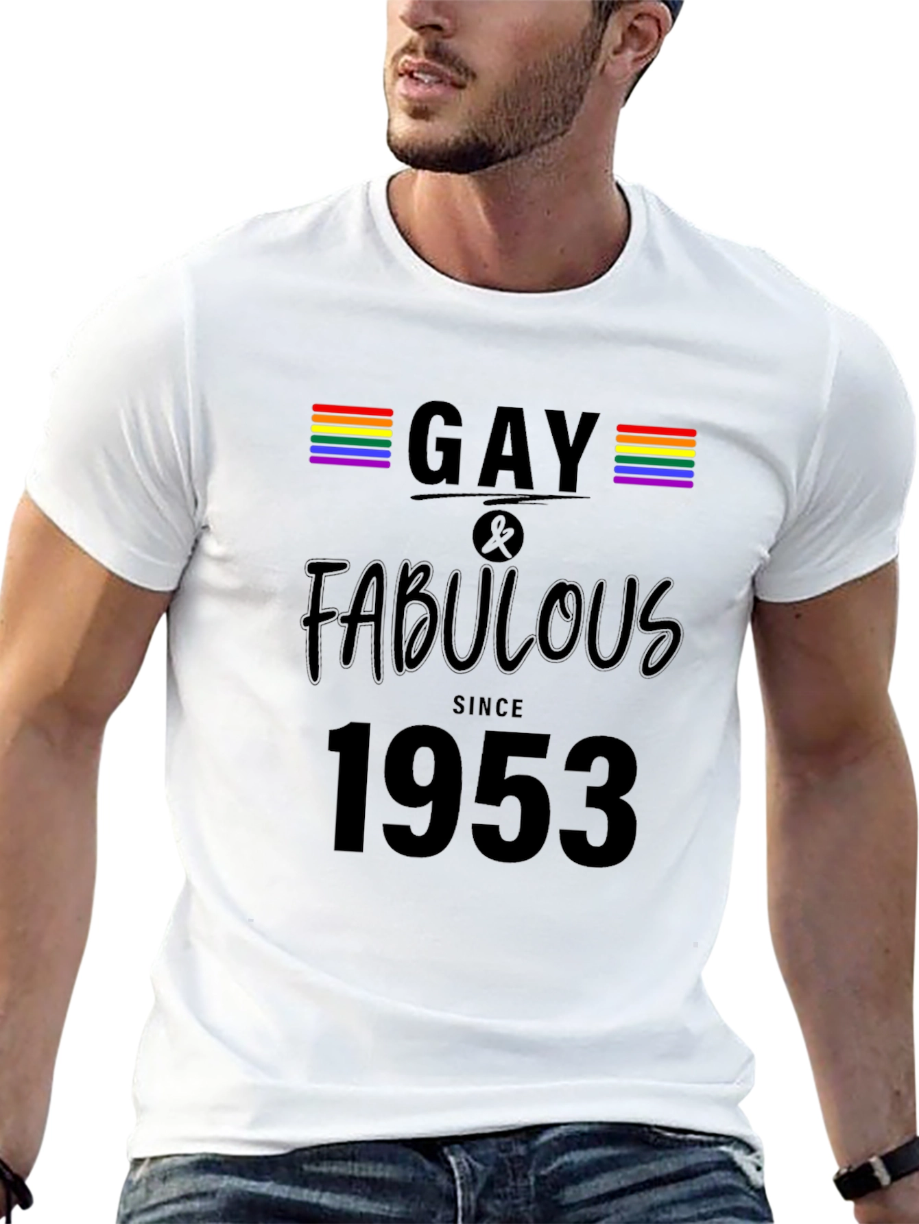 Gay & Fabulous Since 1953 Graphic Tee