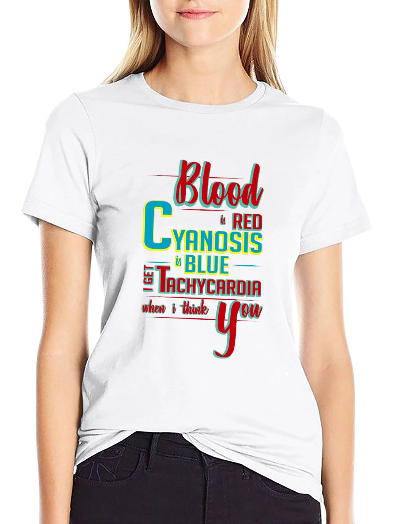Blood Cyanosis Tachycardia Graphic T-Shirt