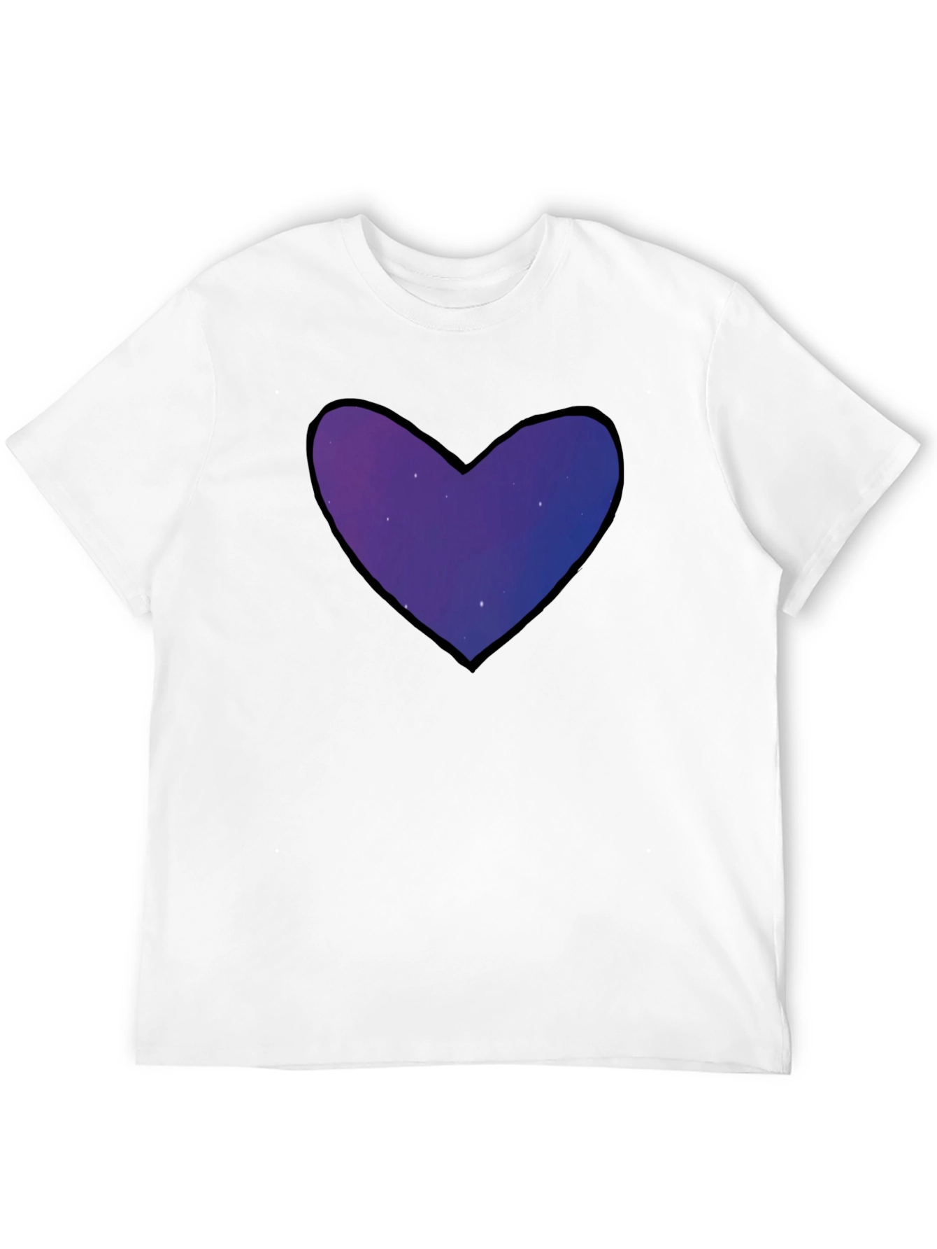 Galaxy Heart T-Shirt - Stylish & Unique