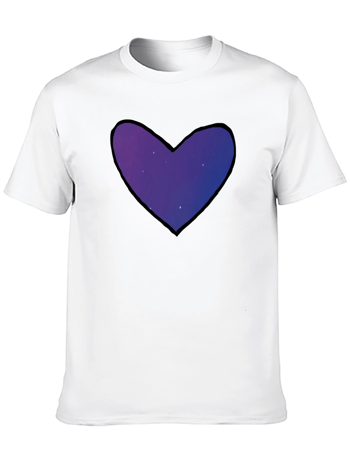 Galaxy Heart T-Shirt - Stylish & Unique