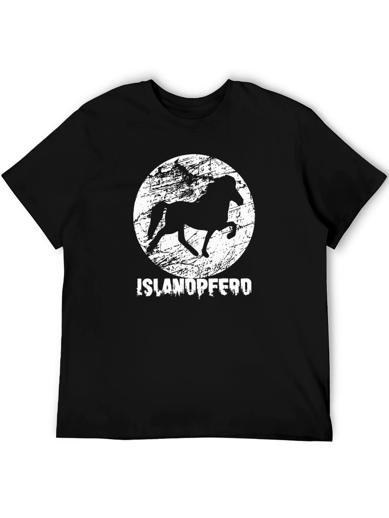 Icelandic Horse T-Shirt - Equestrian Design