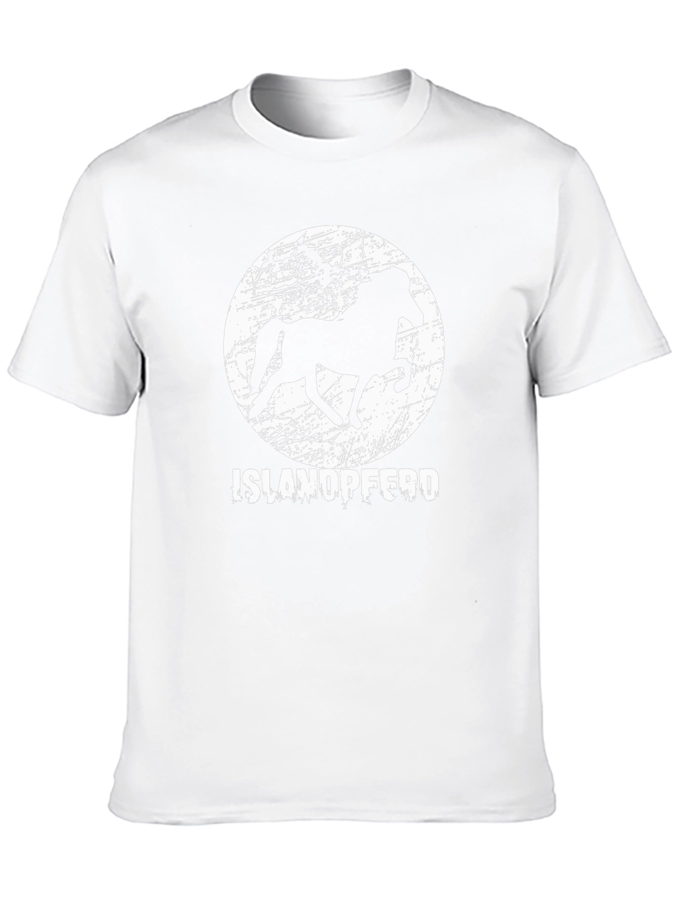 Icelandic Horse T-Shirt - Equestrian Design